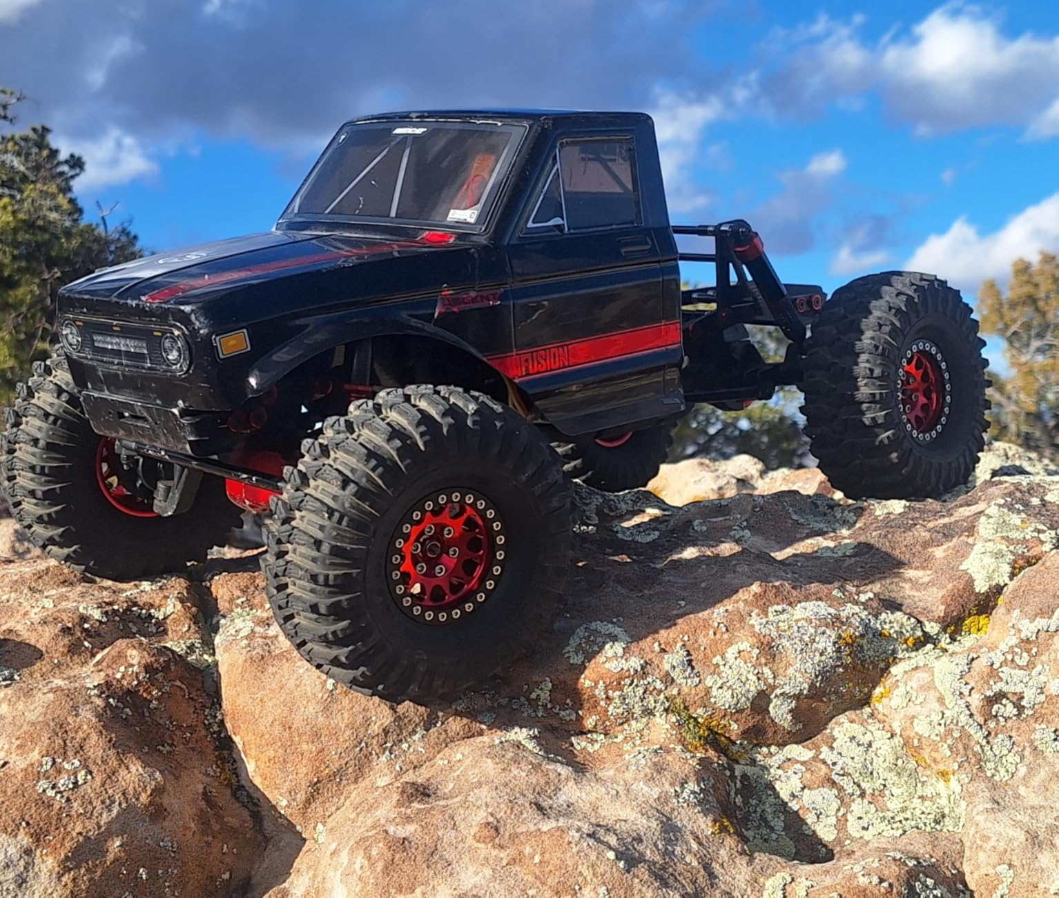 1.9 Inch Aluminum Alloy Beadlock Wheel Rim Hub 4pcs Suit for 1:10 RC Crawler Axial SCX10 SCX10 II TRX4 RC4WD D90(Grey 4 PCS) customer photo 2