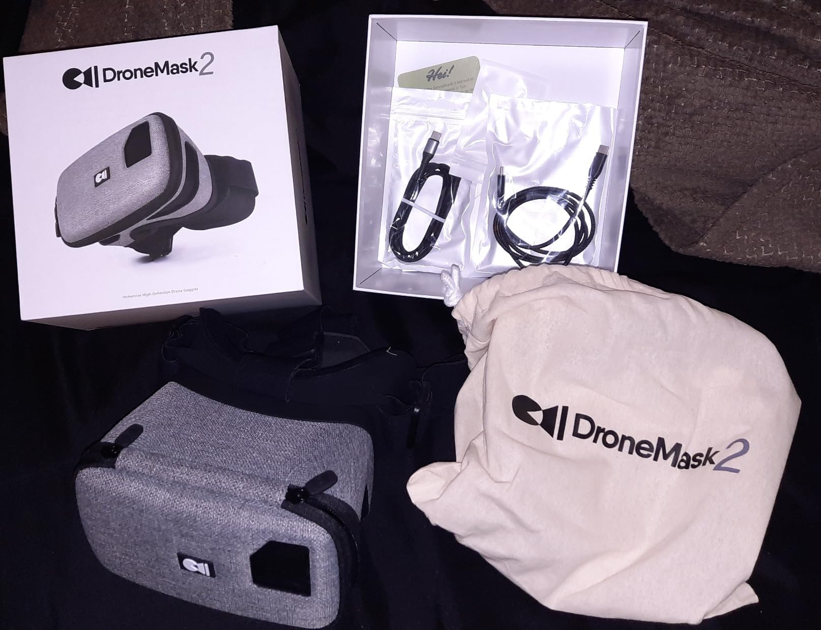 2 | FPV Goggles for All Camera Drones | Unibody Lens | HD FPV Goggles | Compatible Versatile Skyview FPV Drone Goggles customer photo 1