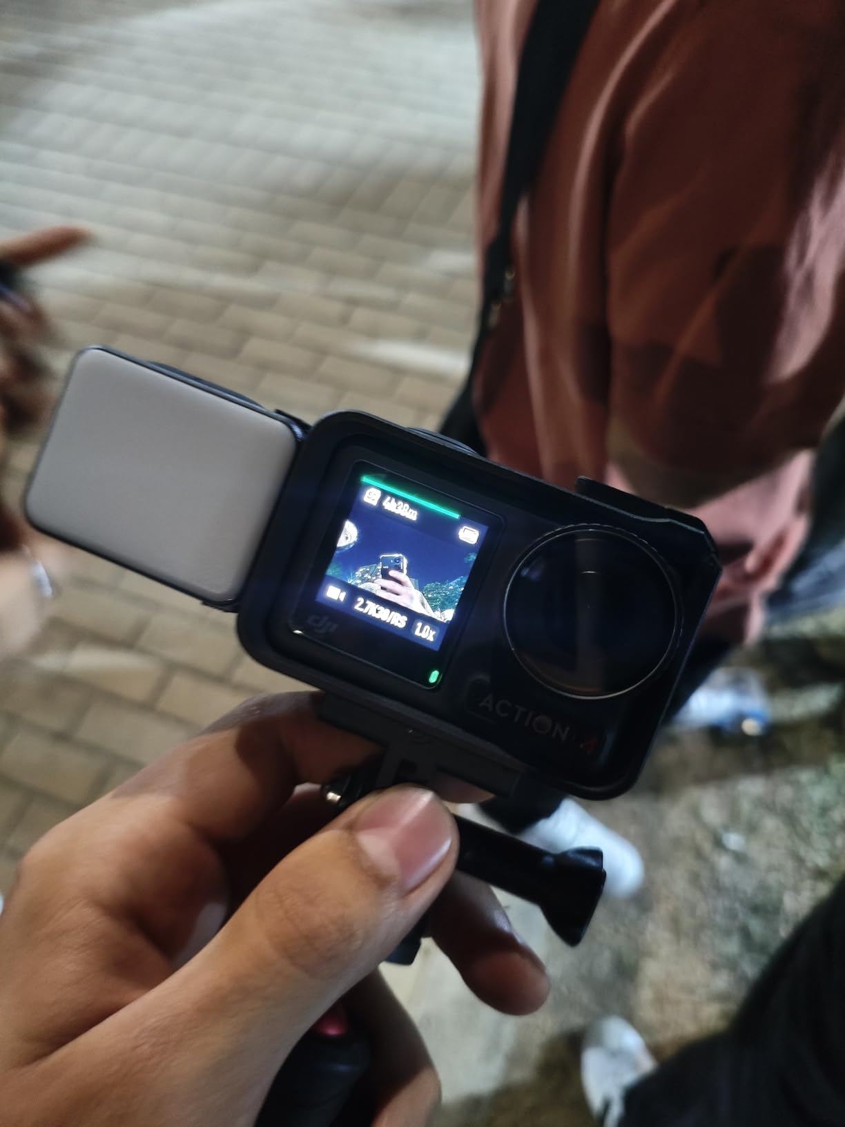 DJI Osmo Action 4 Standard Combo, Waterproof Action Camera with 1/1.3