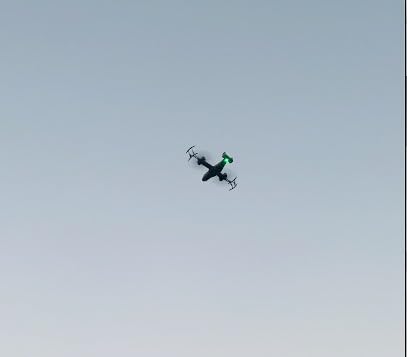 SYMA X550 RC Plane, 4 CH Remote Control Airplane with High/Low Speed, One-Key Takeoff/Landing, Stunt Flight Modes, Army Model Plane Gift for Kids, Beginners & Adults customer photo 1