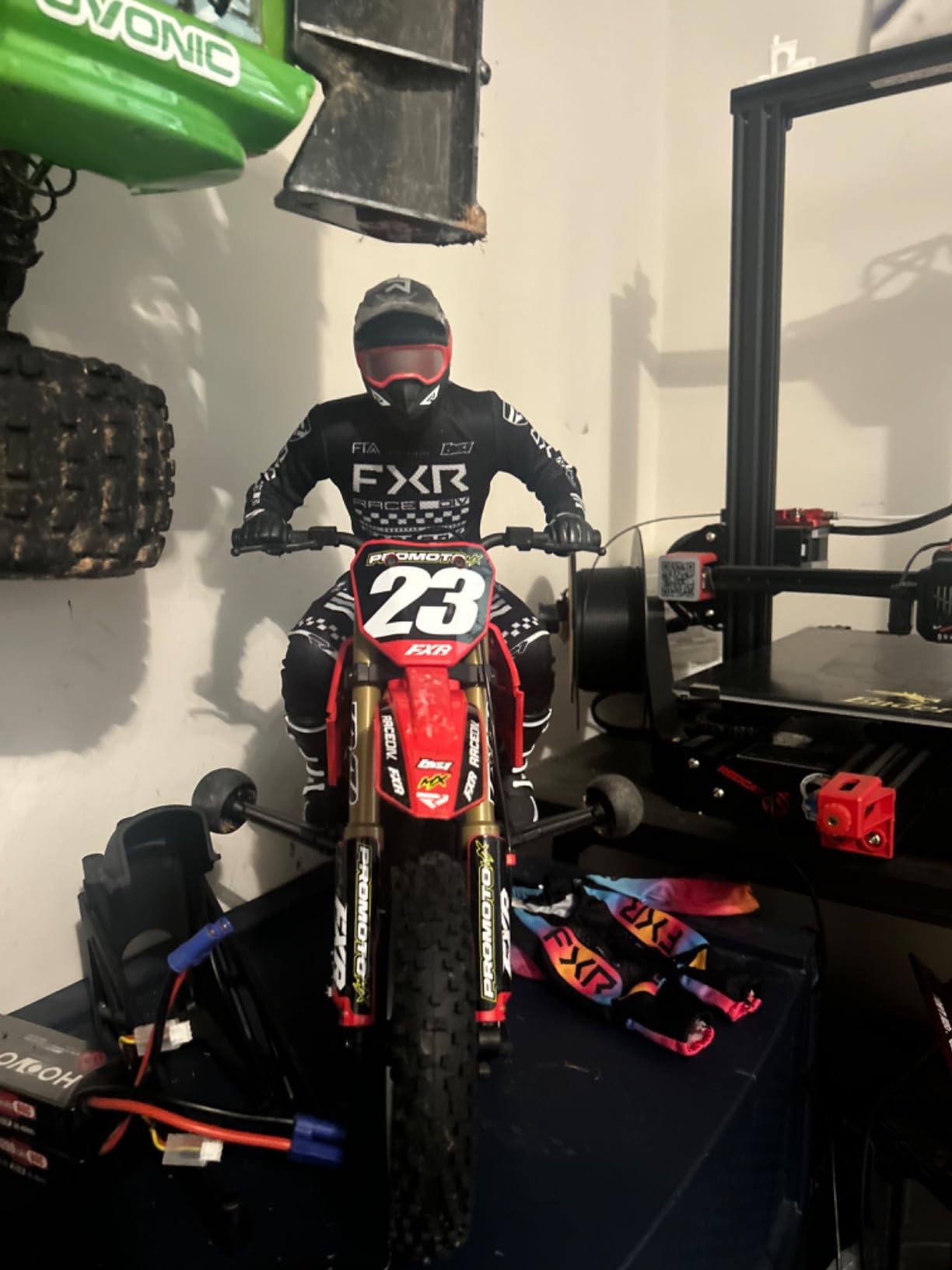 Losi Rider Jersey Set FXR Numberless PM-MX LOS260011 Electric Car/Truck Option Parts customer photo 2