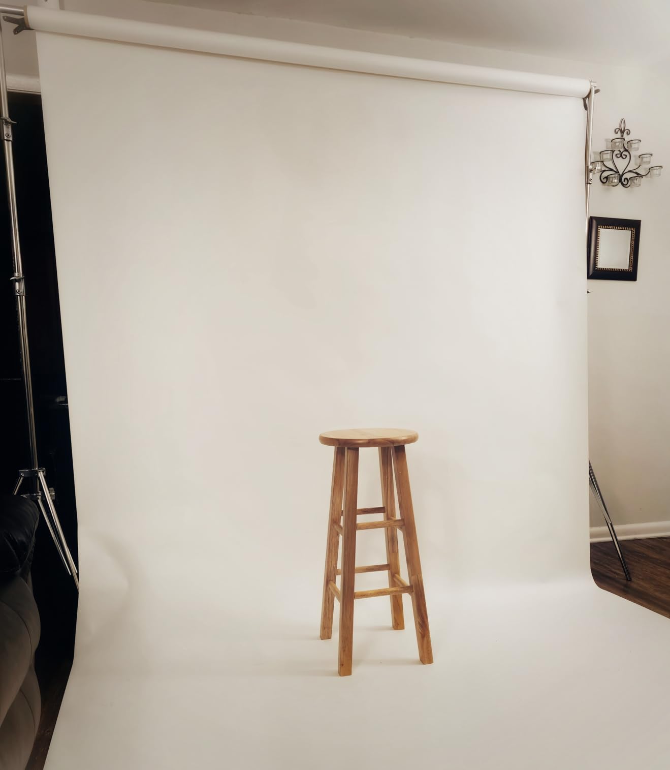 Huamei Seamless Photography Background Paper, Photo Backdrop Paper #93 Super White (8.9x36 Feet, Super White) customer photo 1