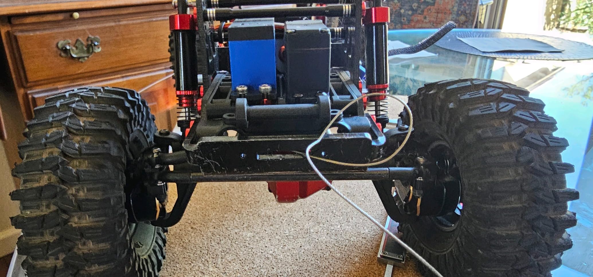 INJORA 35KG Digital Winch Servo with 19mm*11mm Winch Spool Kit for SCX10 PRO, Waterproof 360 Rotation 23T(19mm*11mm) customer photo 2