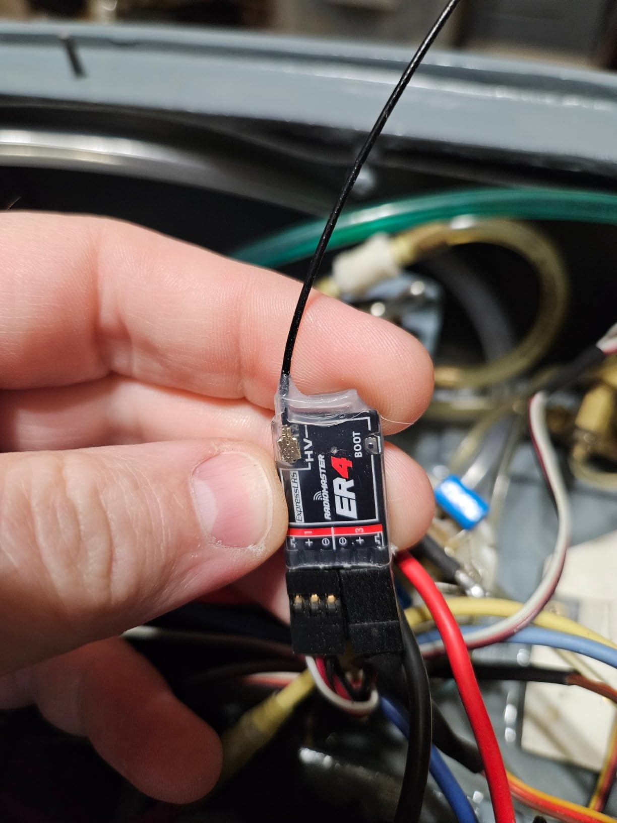 Speedybee RadioMaster ER4 ELRS PWM Receiver: 2.4GHz 4Ch ExpressLRS Receiver Nano Module for RC Vehicles customer photo 2