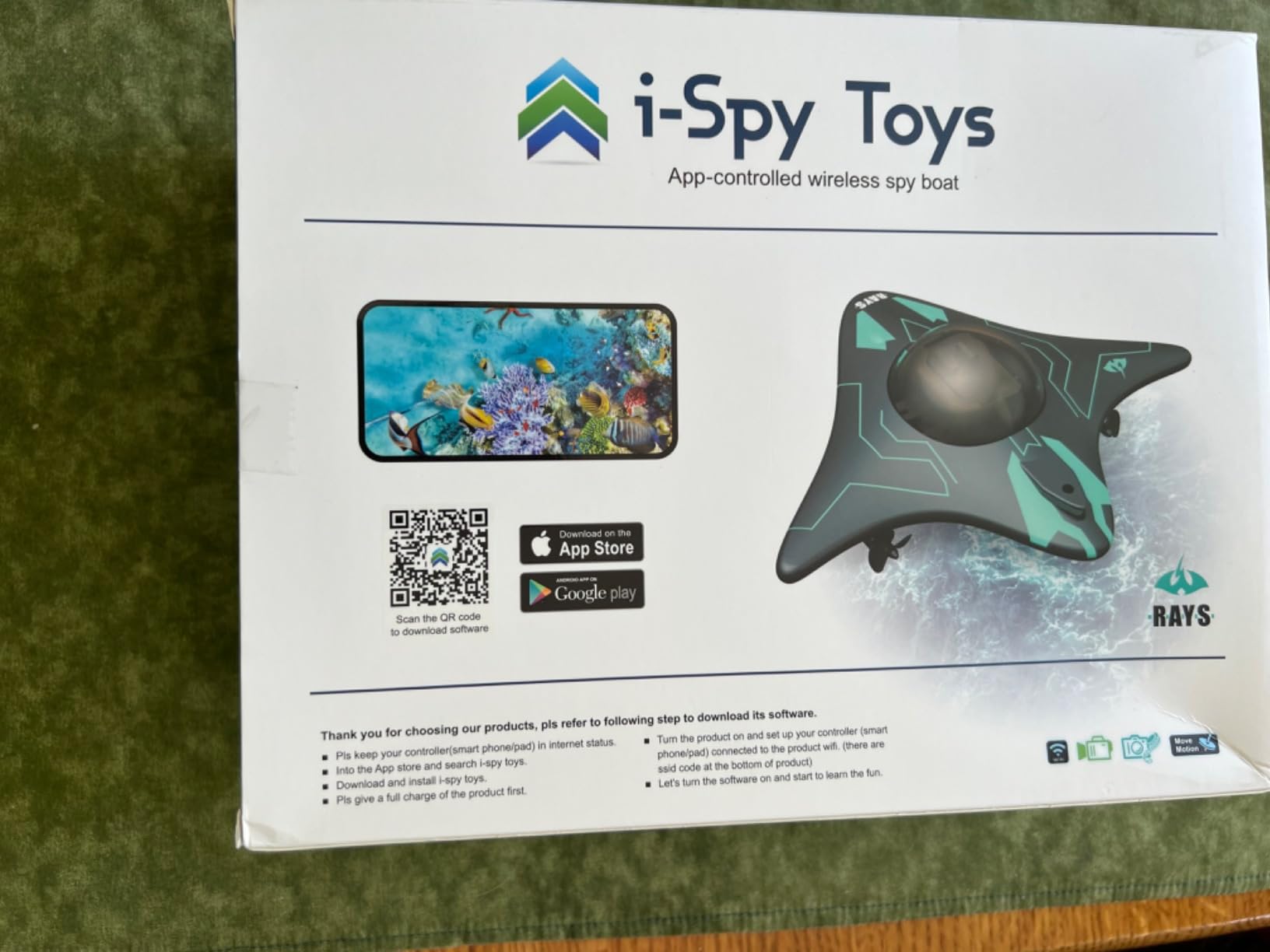 Losbenco RC Boat with Camera - 6 CH Waterproof Remote Control Boat for Pools & Lakes, App Control for iOS & Android, Real-Time Photography, Toys for Adults & Kids Ages 8+ customer photo 2