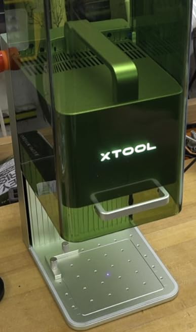 xTool F1 2-in-1 Dual Laser Engraver Lightning Speed Portable Laser Engraving Machine HD Laser Engraver for Jewelry Metal Wood Leather customer photo 2