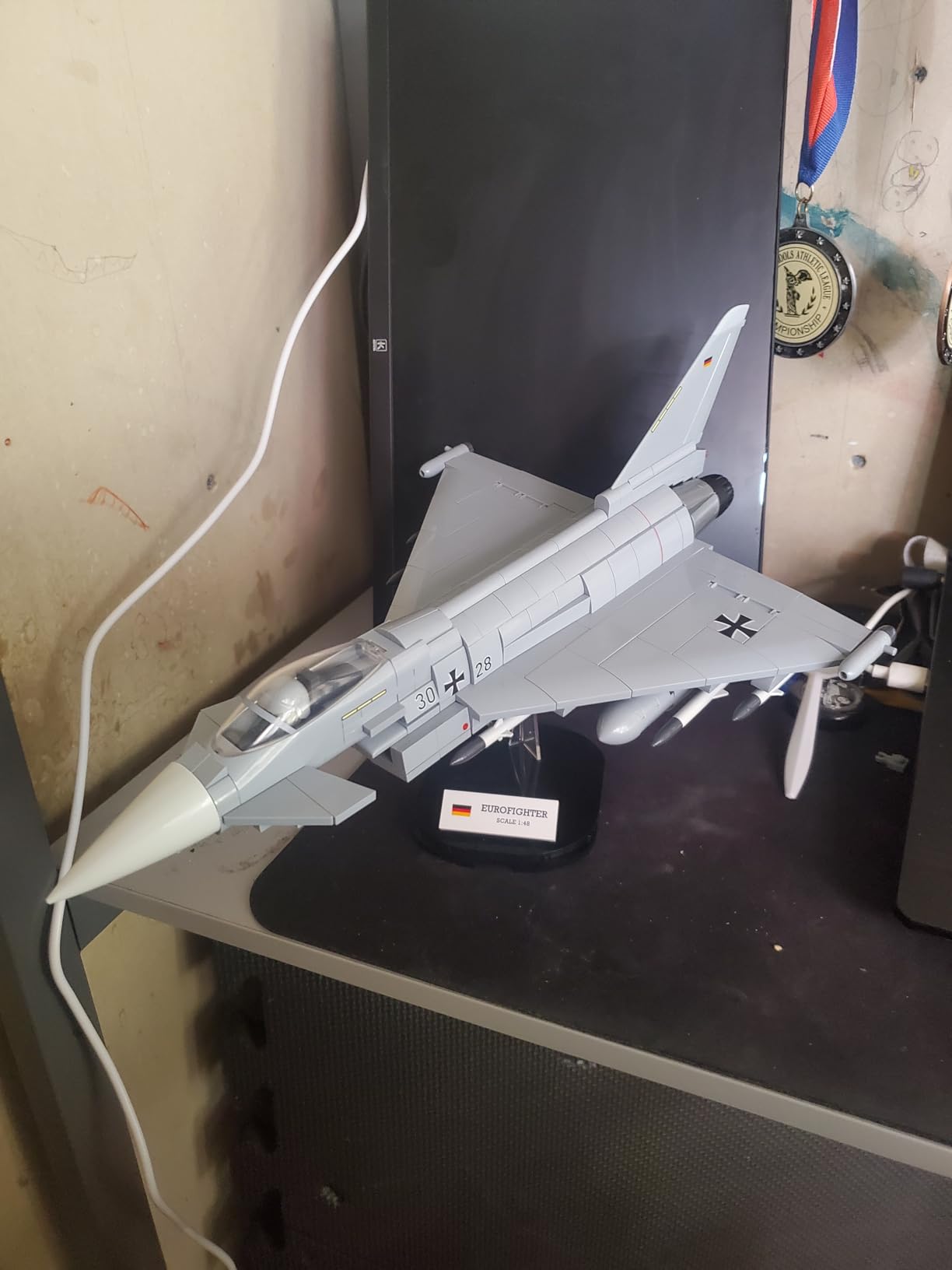 COBI Armed Forces EUROFIGHTER (Germany) Historical Plane Building Set, 644 Pieces customer photo 1