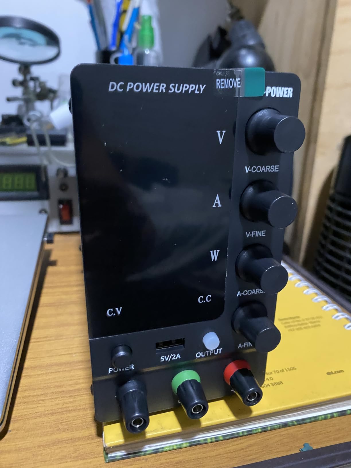 NICE-POWER DC Power Supply Variable 30V 10A, Adjustable Switching Regulated DC Bench Power Supply with Output Switch High Precision 4-Digit LED Display, Benchtop Lab Power Supplies with 5V/2A USB Port customer photo 2