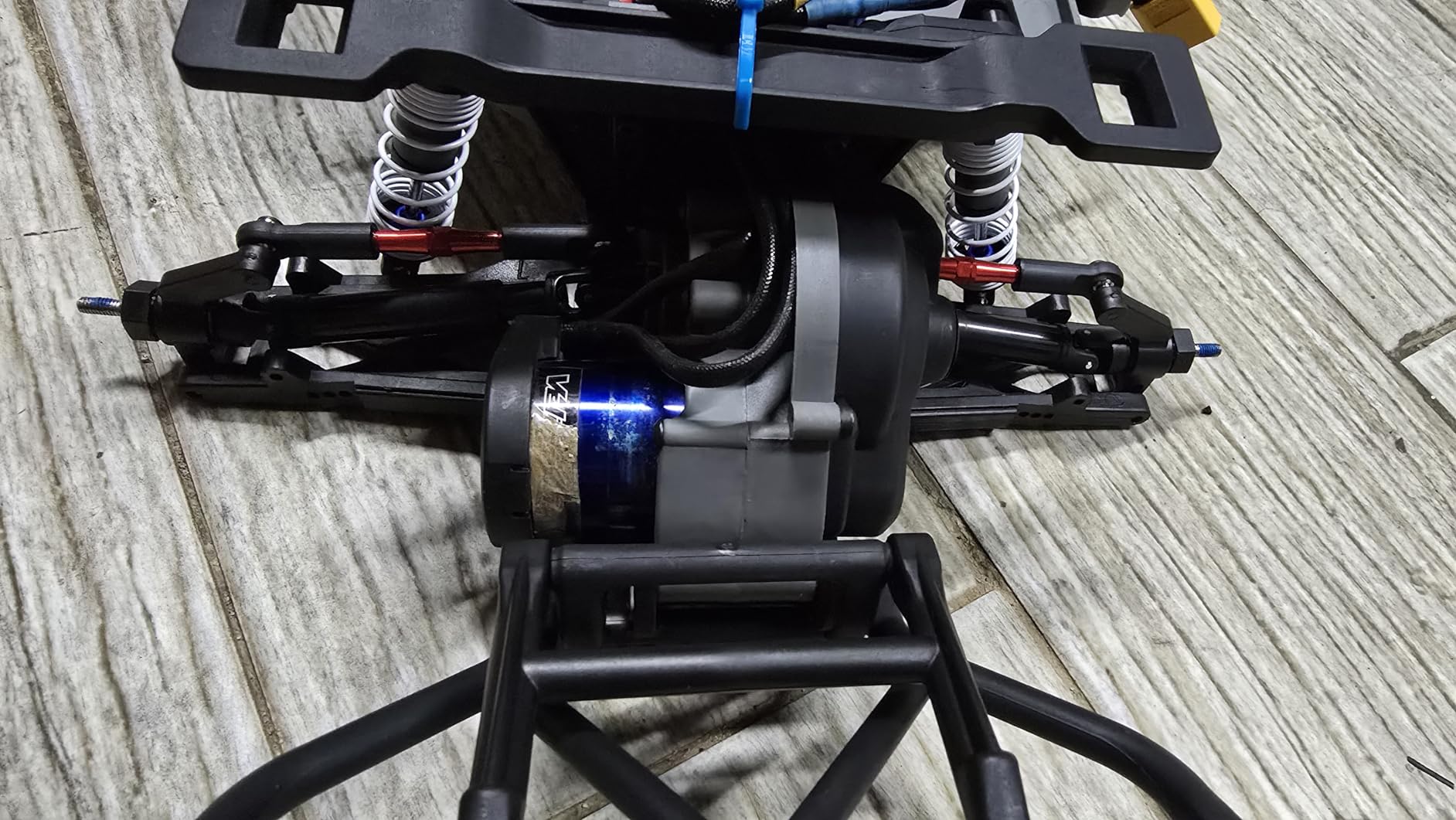 Aluminum Turnbuckles Camber Links Upgrades Part for 1/10 Slash 2WD/Stampede 2WD/Rustler 2WD/Bandit 2WD, Alloy Turnbuckles Camber Links Hops Up,Titanium customer photo 2