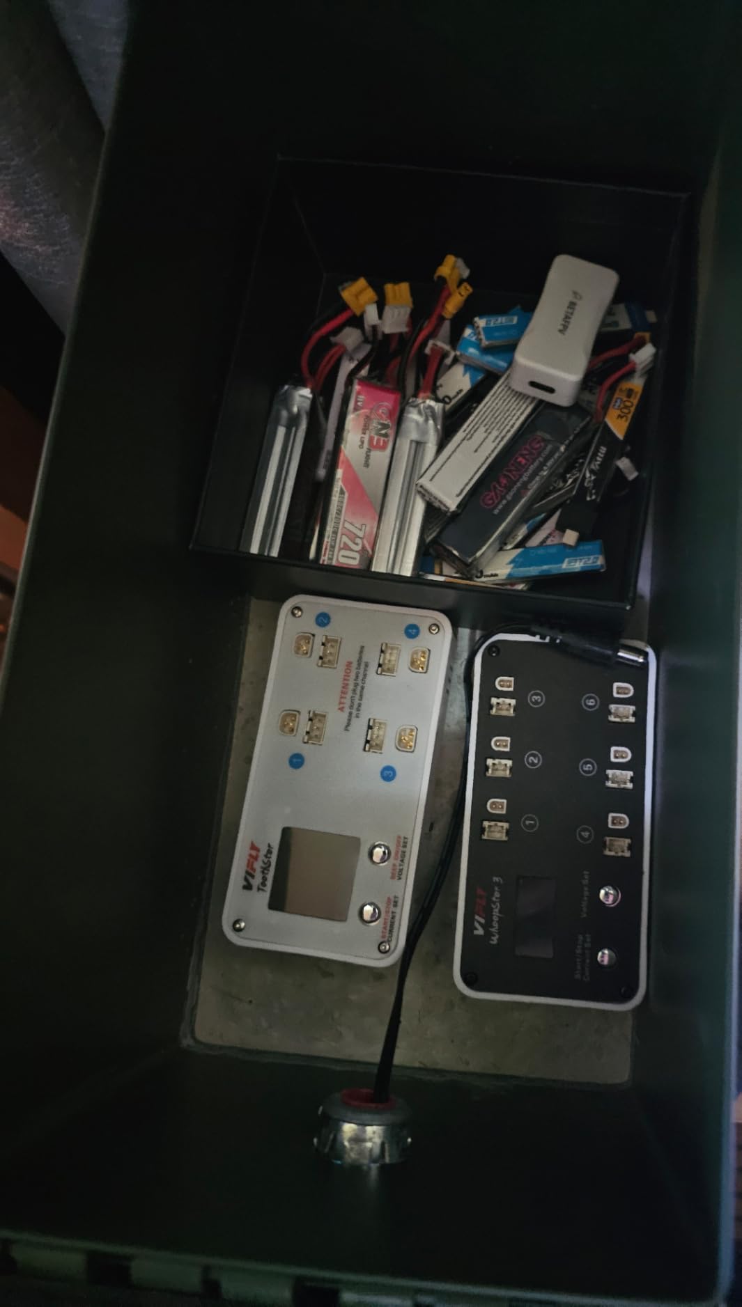 VIFLY WhoopStor V3 6 Ports 1S LiPo Battery Storage Charger and Discharger with LCD Display Tiny Whoop Charger with PH2.0 and BT2.0 Connectors customer photo 1