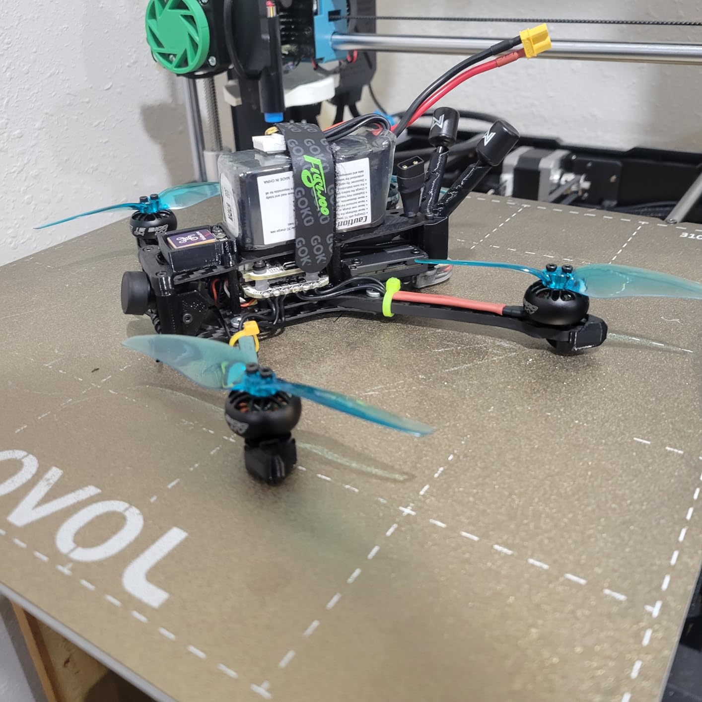 YoungRC 4inch FPV drone frame kit RC Mini Ran'4 Carbon Fiber Frame Kit 185mm with 4mm Thickness Arms For RC FPV Mini Drone Quadcopter customer photo 1