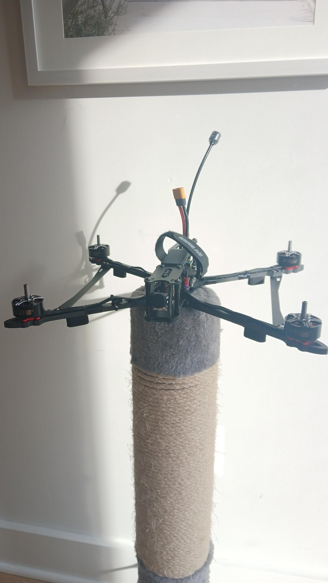 V2 8inch FPV Racing Drone Frame 367mm 3K Full Carbon Fiber Frame kit with 6mm Arm for FPV RC Freestyle drone customer photo 1