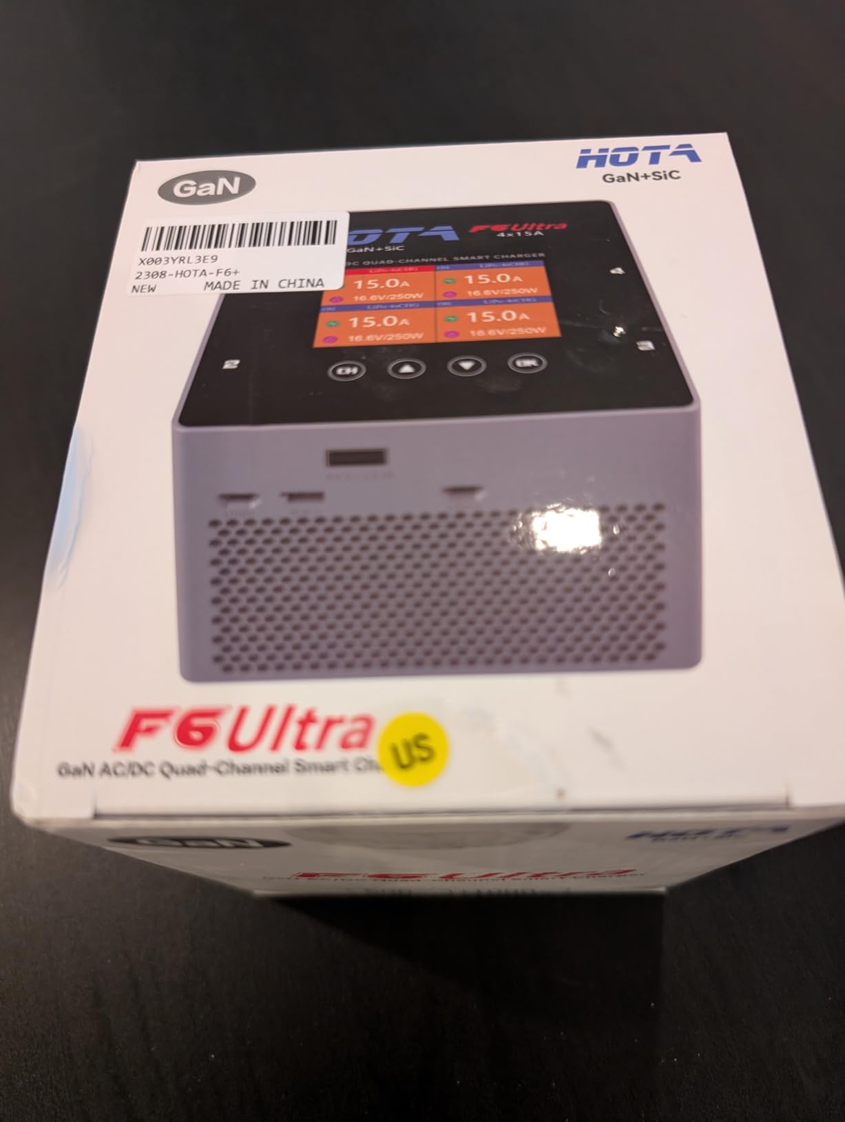 HOTA F6+ AC/DC AC500W DC250Wx4 15Ax4 Smart Balance Charger for Lipo LiIon NiMH Battery customer photo 1