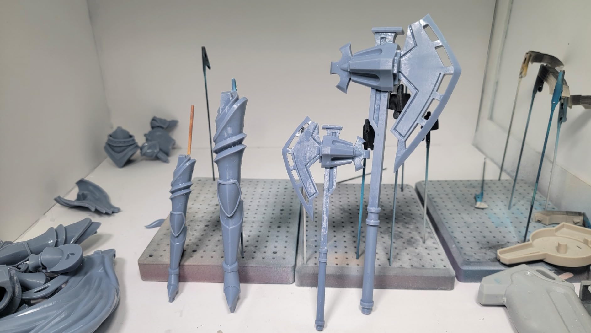 ANYCUBIC 3D Printer Resin, Water Washable Resin 2.0 8K, No Need Extra Alcohol and Easy to Clean, Fast Curing, Low Odor, Wide Compatibility for All LCD Resin 3D Printers (HD Grey, 1kg) customer photo 1