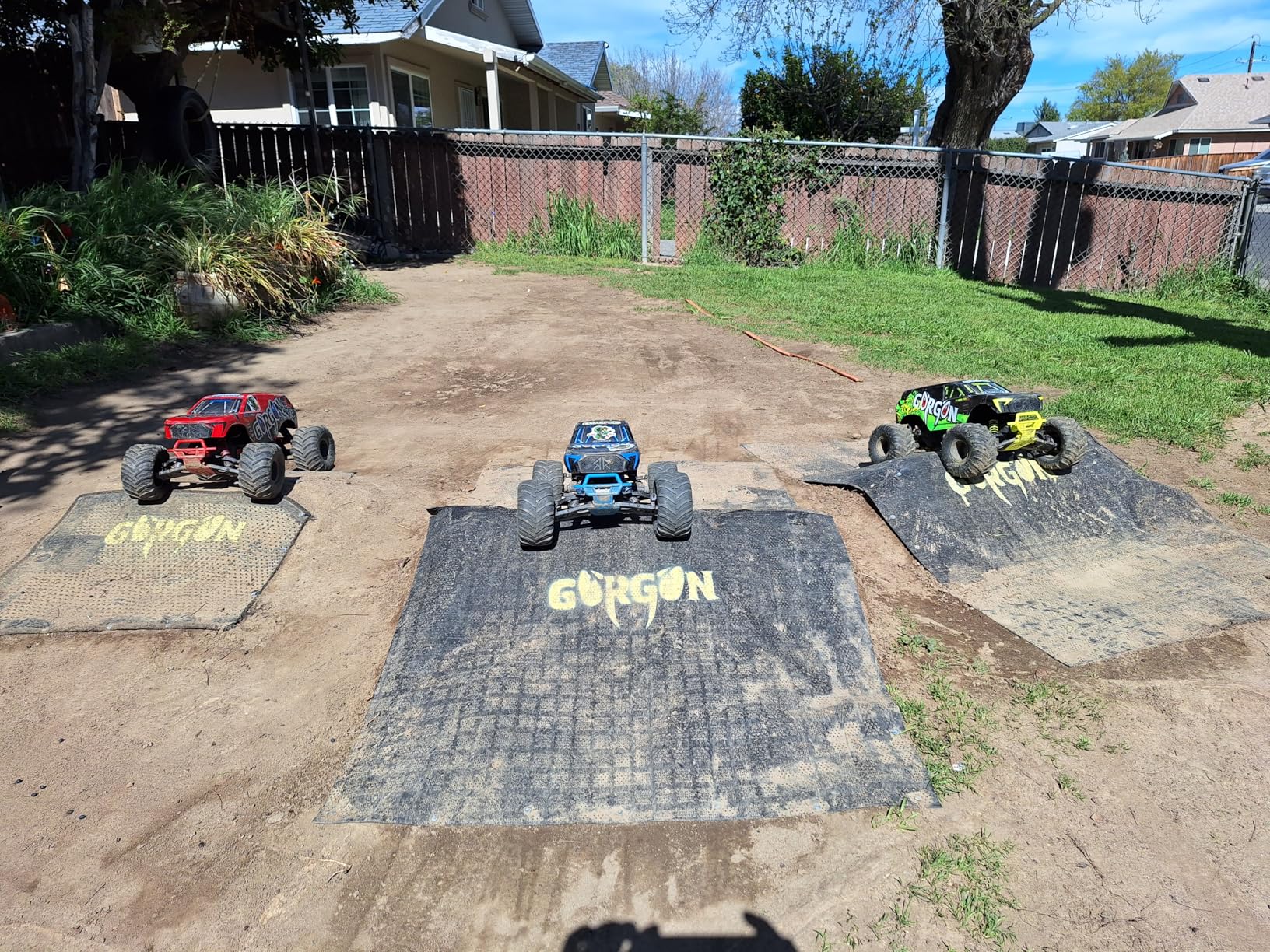 ARRMA RC Truck Gorgon 2 Wheel Drive MT 1/10 RTR (Ready-to-Run Battery and Charger Included) Smart 3300 7C S120 USB Red ARA3230ST2 customer photo 1