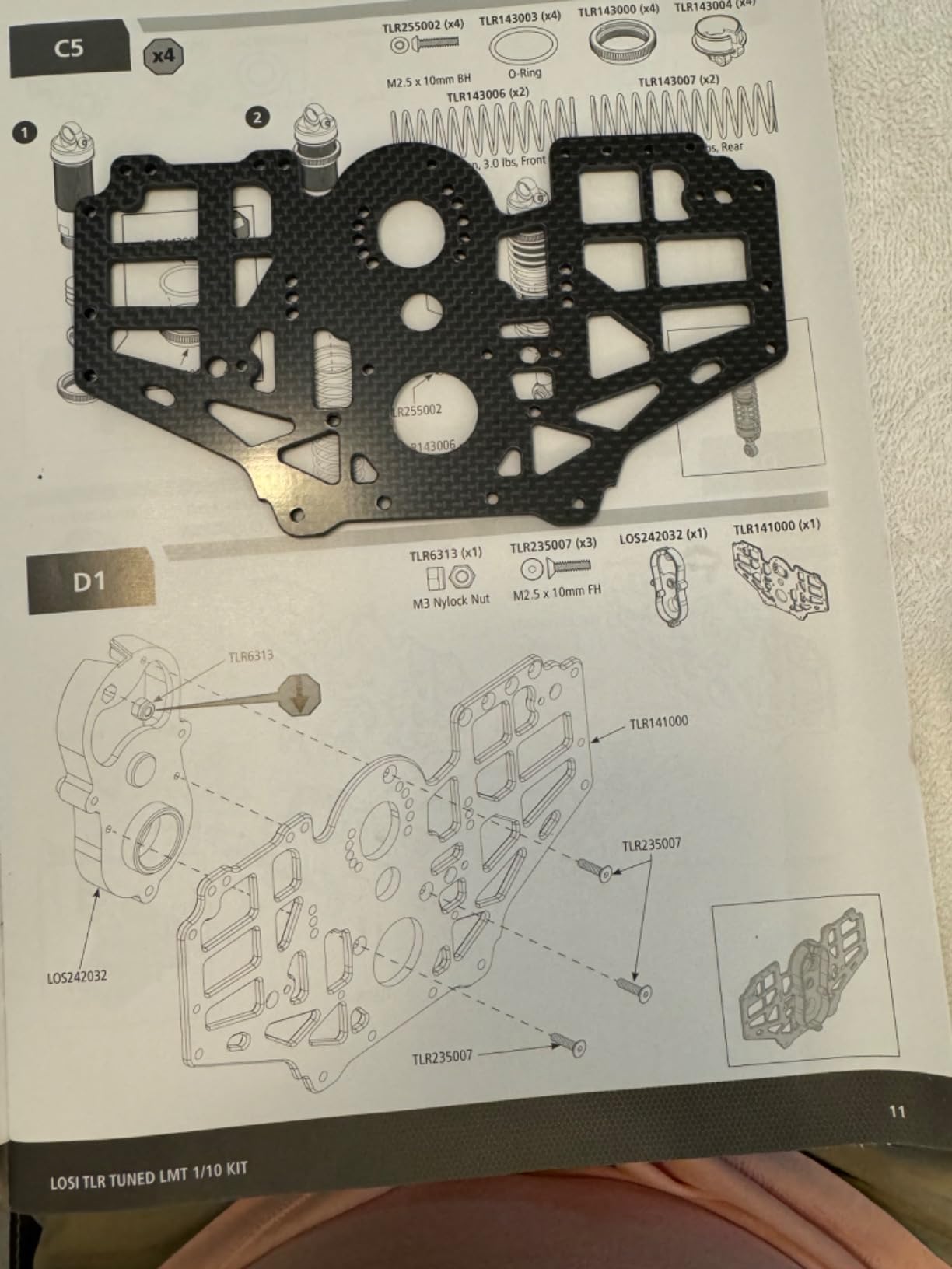Losi 1/8 LMT TLR Tuned 4X4 Kit Monster Truck customer photo 2