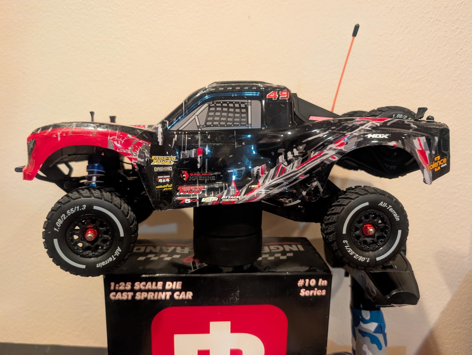 HAIBOXING 3100A 4X4 Off-Road Brushless RC Short-Course Truck, 1:14 Scale Fast RC Car, Max Speed of 42 km/h (or 60 km/h with 3S Battery), 4WD Electric Powered Remote Control Truck for Adults and Boys customer photo 1