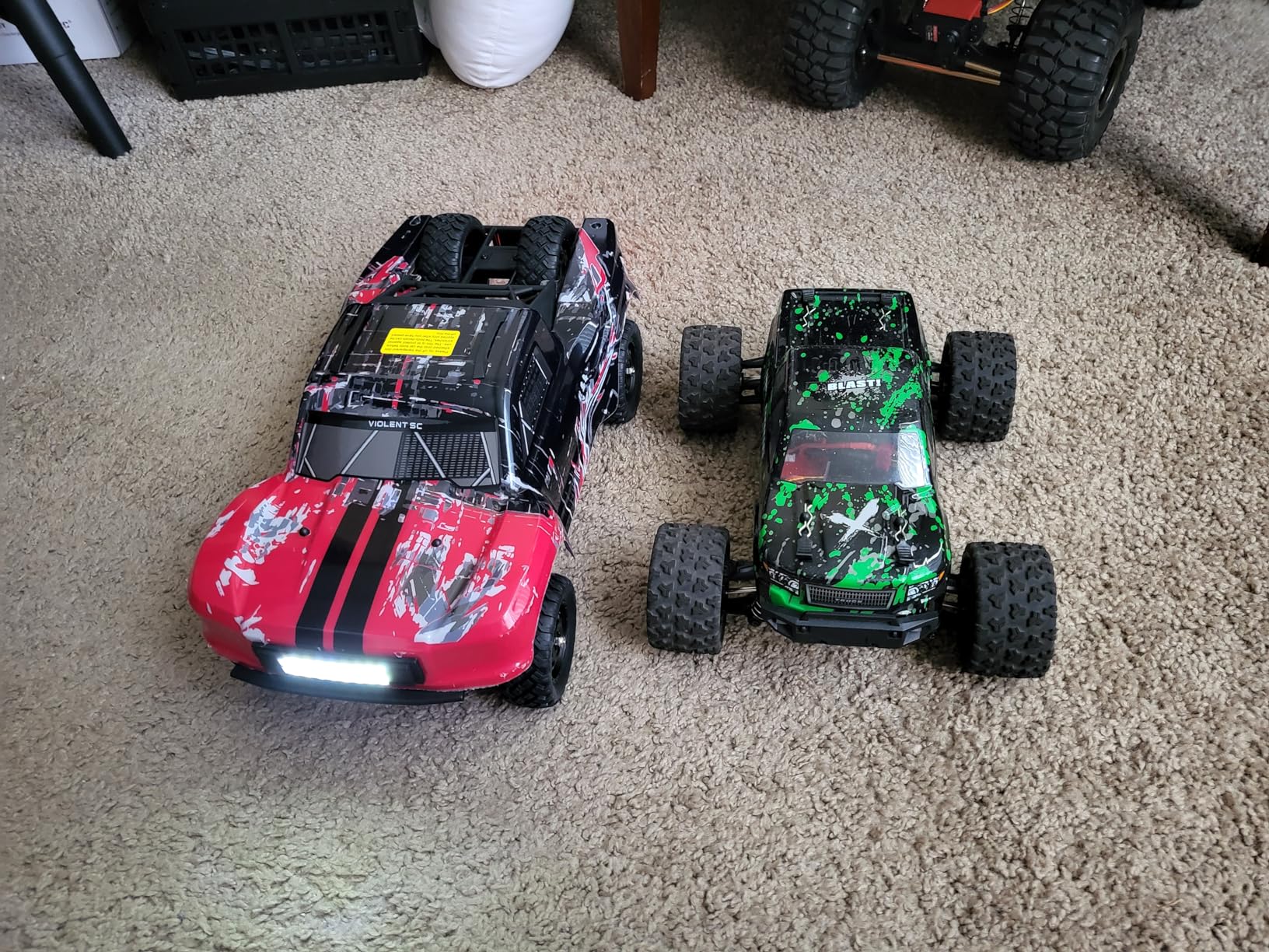 HAIBOXING 3100A 4X4 Off-Road Brushless RC Short-Course Truck, 1:14 Scale Fast RC Car, Max Speed of 42 km/h (or 60 km/h with 3S Battery), 4WD Electric Powered Remote Control Truck for Adults and Boys customer photo 2