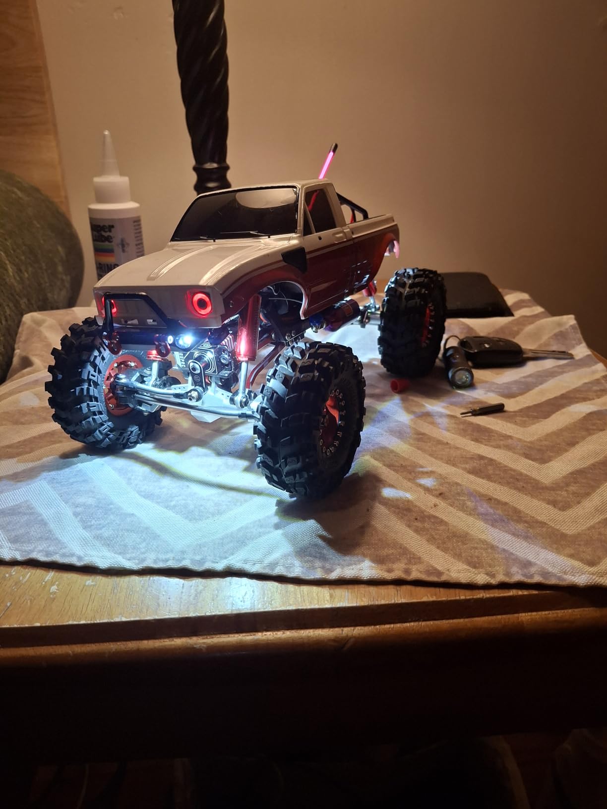 INJORA High Clearance Links Set - CNC Aluminium Chassis Link for TRX4M High Trail K10 F150 Upgrade 1/18 RC Crawler customer photo 2