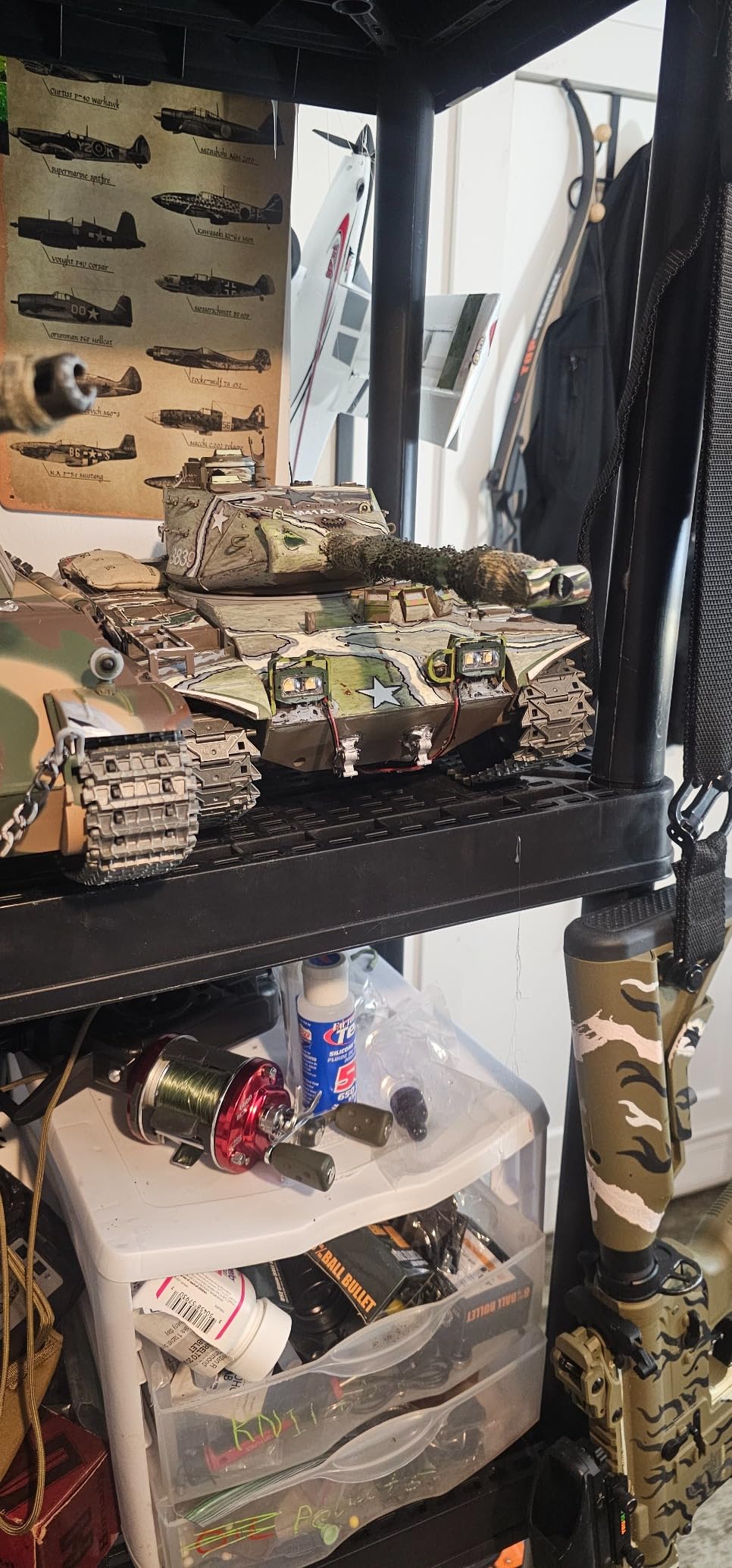 Modified Edition 1/16 Remote Control US M41A3 Walker Bulldog Tank (Upgraded/Metal Road Wheel & Tracks & Sprocket & Idle Wheel)(5000mah Nimh Battery)(Steel Gear Gearbox) customer photo 2