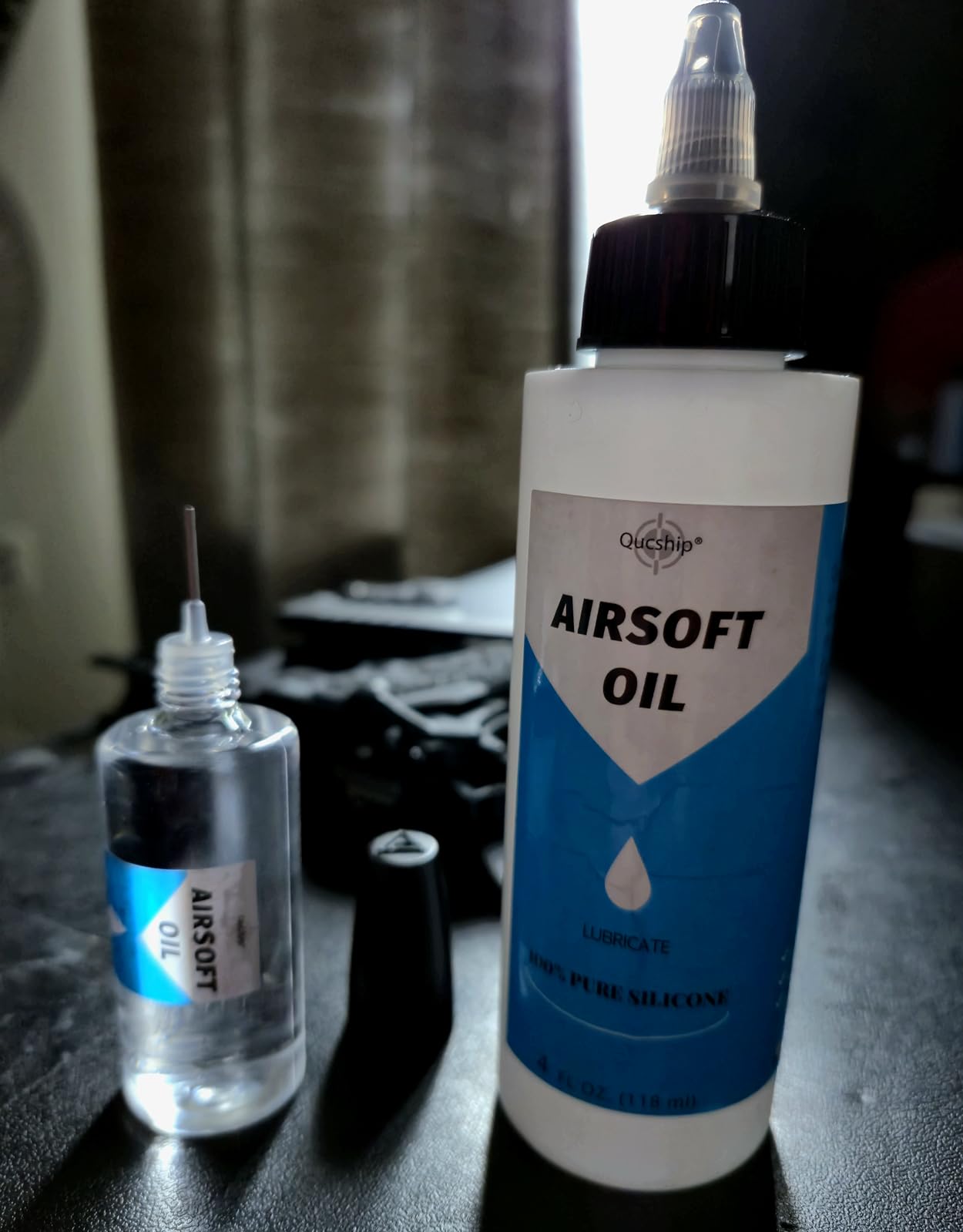 Airsoft Oil 4 oz & 1 oz Needle Oiler 100% Silicone Air Gun Oil customer photo 1