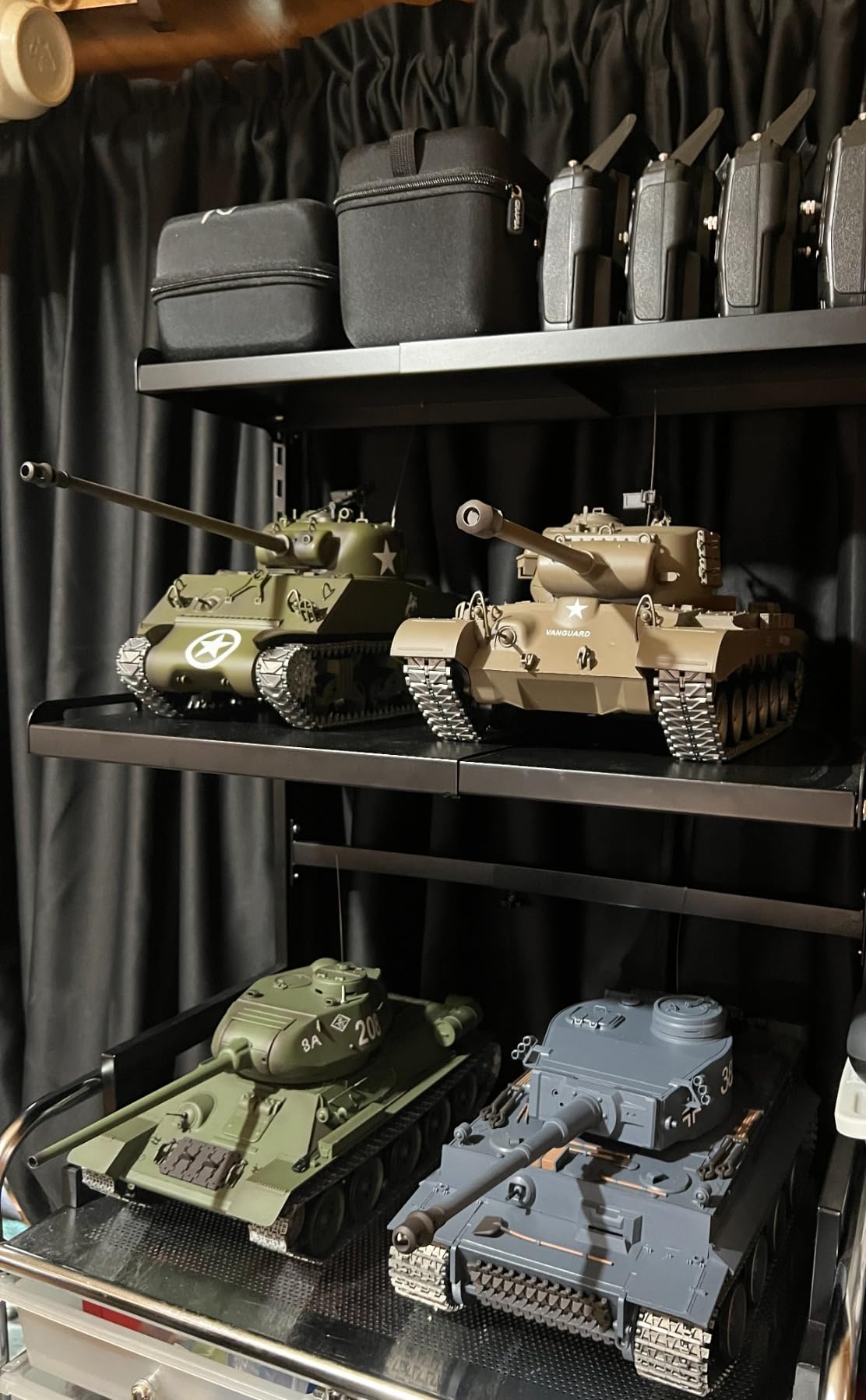 Modified Edition 1/16 Remote Control US M26 Pershing Heavy Tank (Upgraded/Metal Road Wheels & Tracks & Sprocket Wheel & Idle Wheel)(5000mah Nimh Battery)(Steel Gear Gearbox) customer photo 1