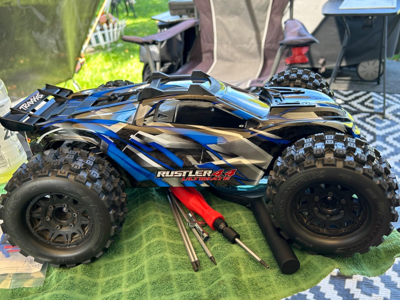 Rustler 4x4 Ultimate VXL Blue 1/10 RTR - 67097-4 customer photo 2
