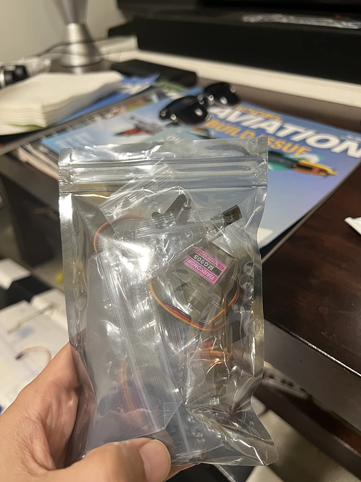 2PCS MG90S 9g Micro Servo Motor Metal Gear for RC Robot Car Plane Helicopter Mini Servos for Arduino Project customer photo 2