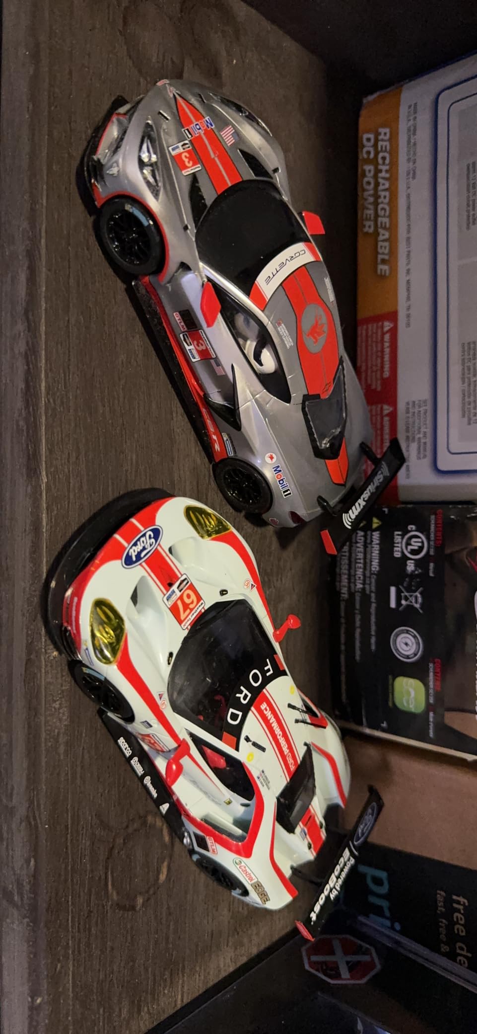 Scalextric/Premium Hobbies Sports Car Challenge - GT VS Corvette 1:32 Scale Slot Car Race Set C1444T customer photo 2