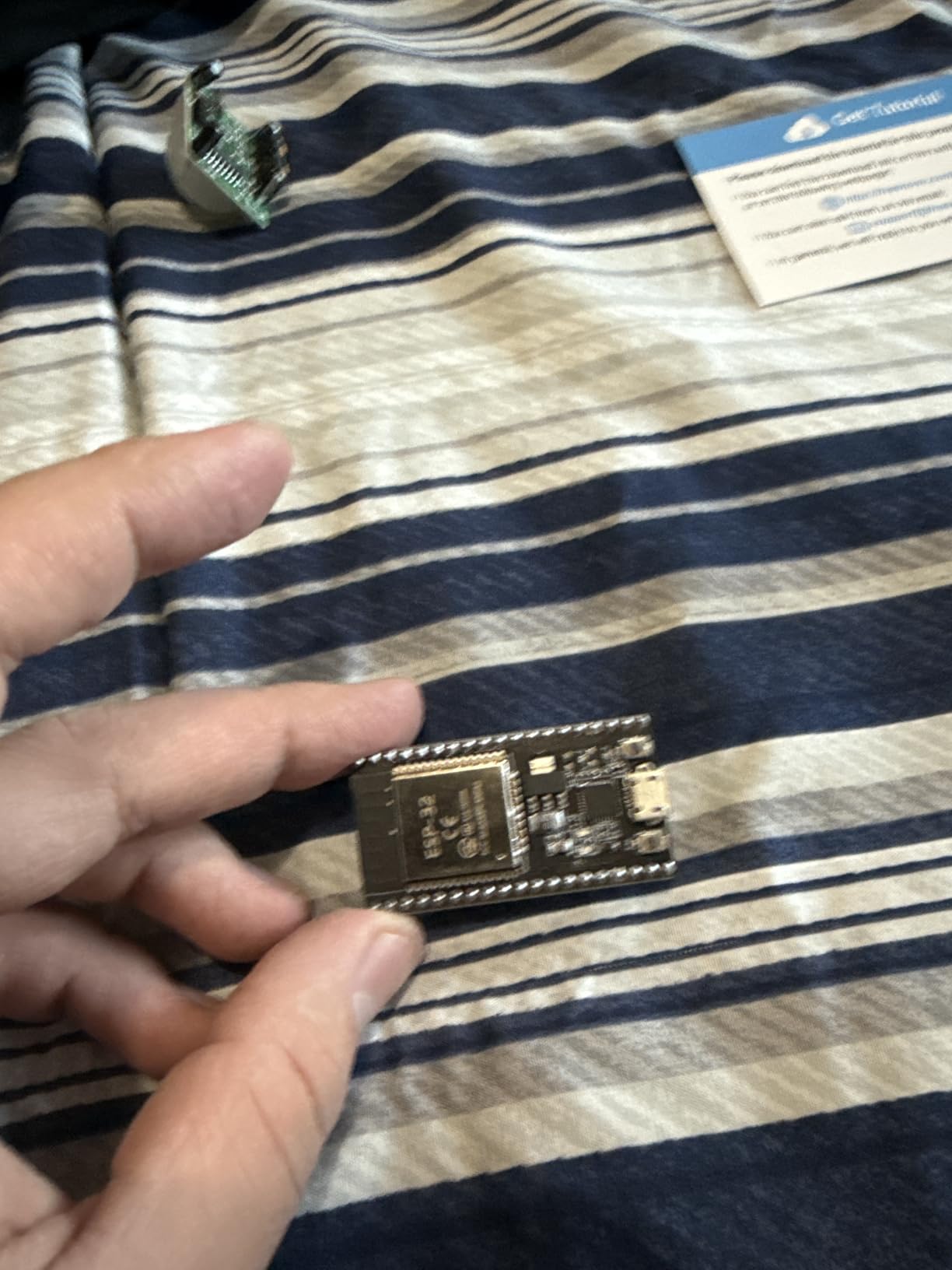HiLetgo 3pcs ESP32 ESP-32D ESP-32 CP2012 USB C 38 Pin WiFi+Bluetooth Dual Core Type-C Interface ESP32-DevKitC-32 Development Board Module STA/AP/STA+AP customer photo 1