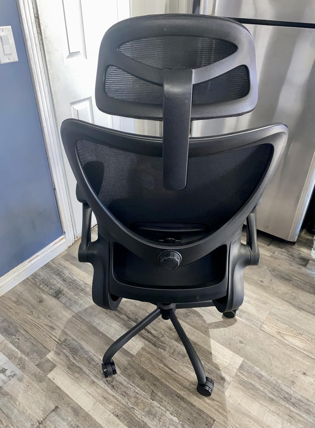 Marsail Ergonomic Office Chair High Back Mesh with Adjustable Lumbar Support Rolling Work Swivel Task Chairs customer photo 1