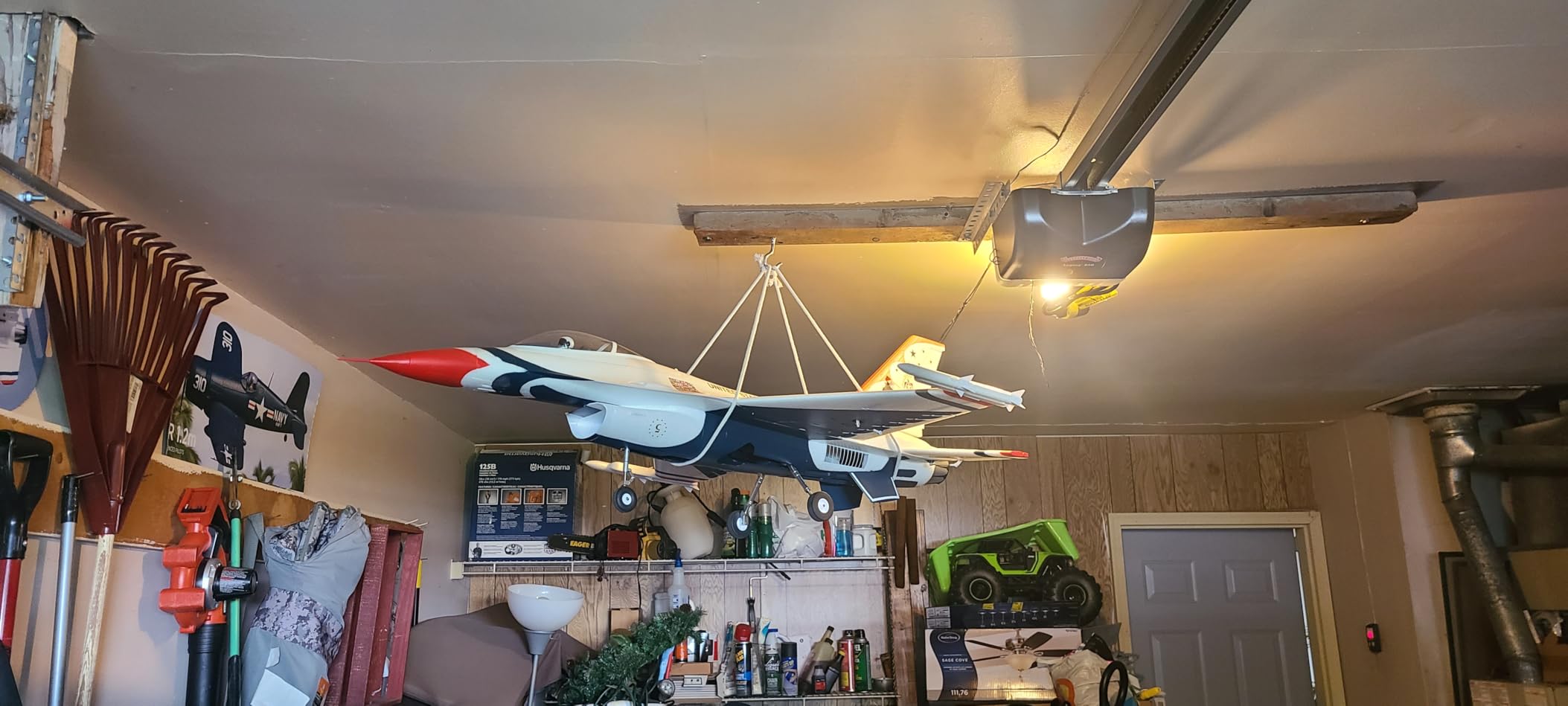 E-flite RC Airplane F-16 Thunderbirds 70mm EDF Jet BNF Basic Transmitter Battery and Charger Not Included EFL178500 customer photo 1