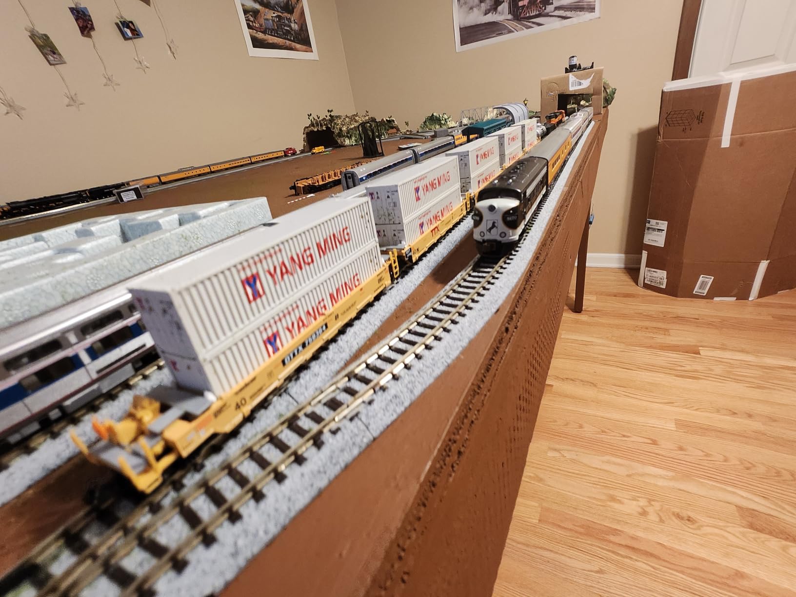 N Maxi-I TTX New Logo 5-Unit Set #759364 w/Yang Ming Containers customer photo 1