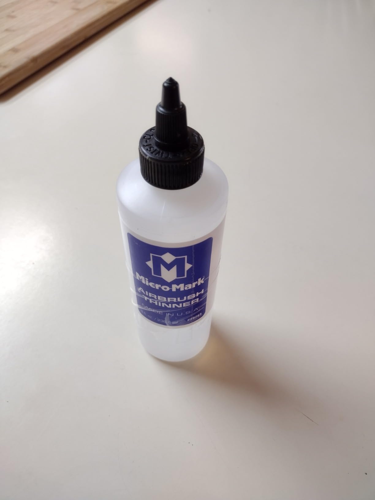 Micro-Mark Airbrush Paint Thinner, 8oz - Made in USA Acrylic Paint Thinner for Models, Miniatures, and Crafts customer photo 1