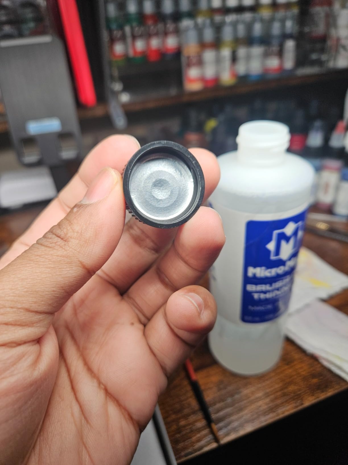 Micro-Mark Thinner - 8 oz | Professional-Grade Thinner for Acrylics, Enamels & More | Ideal for Precision Model Painting & Crafting customer photo 2