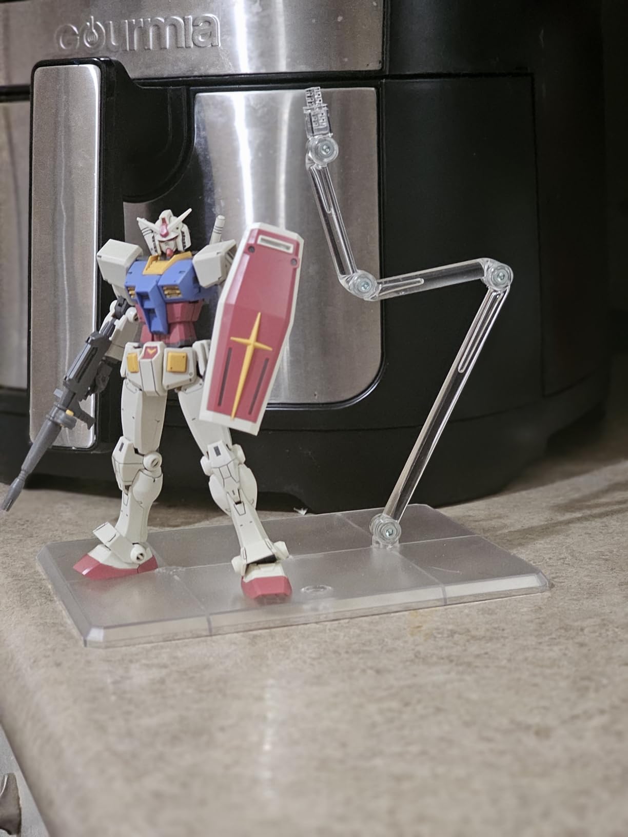 Bandai Hobby - Accessory - Action Base 8 [Clear Color], Model Kit customer photo 1