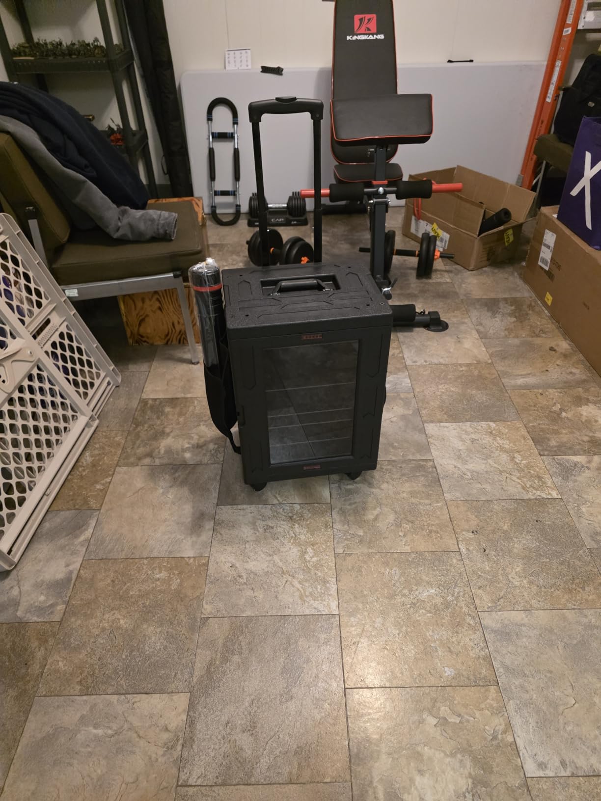 oTTRPGo Miniatures Carrying Transport Display Storage Case. Magnetic Compatible with Warhammer 40k DND Miniatures (Large Size) customer photo 1