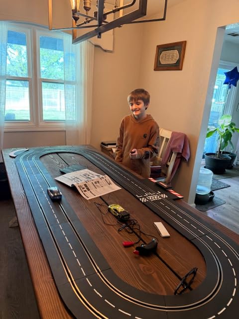 Carrera Evolution NASCAR Darlington Showdown Analog Electric 1:32 Scale Slot Car Racing Track Set - Includes Two 1:32 Scale Cars & Two Dual-Speed Controllers Ages 8+ customer photo 1