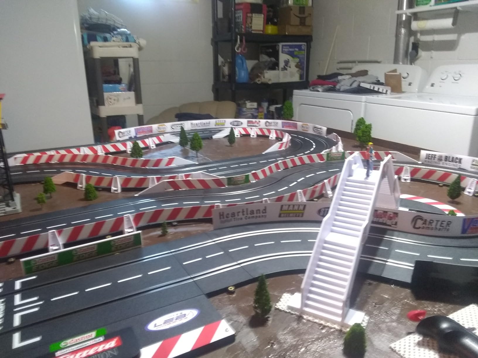 Carrera Evolution NASCAR Darlington Showdown Analog Electric 1:32 Scale Slot Car Racing Track Set - Includes Two 1:32 Scale Cars & Two Dual-Speed Controllers Ages 8+ customer photo 3