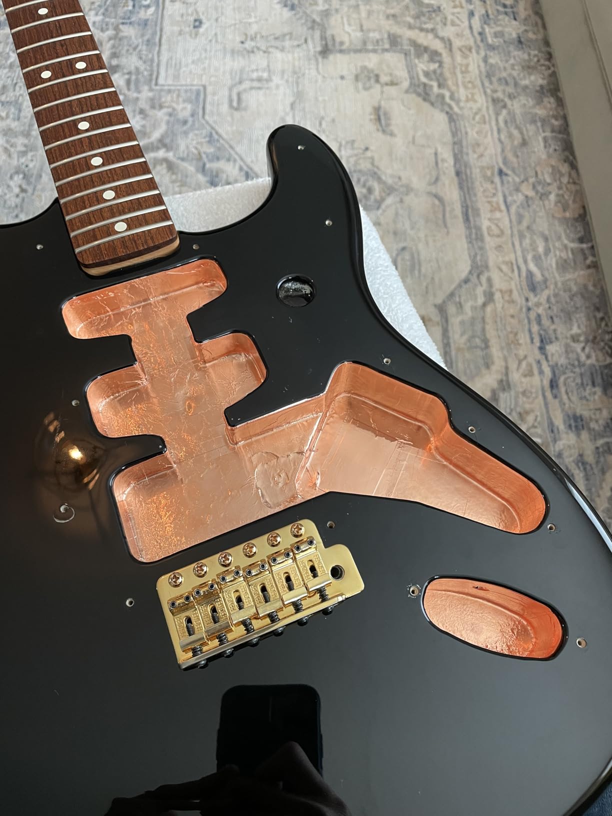 LOVIMAG Copper Foil Tape, Conductive Copper Tape 4 Sizes (0.2/0.24/0.3/0.4Inch) x82.5FT, Copper Tape Conductive Adhesive for Stained Glass Supplies, Guitar and EMI Shielding, Electrical Repairs customer photo 2