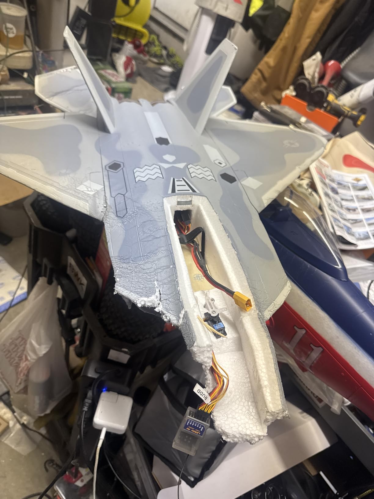 F-22 Raptor Twin 40mm EDF Jet PNP 4S RC Aircraft (Transmitter, Receiver and Battery not Included) customer photo 1