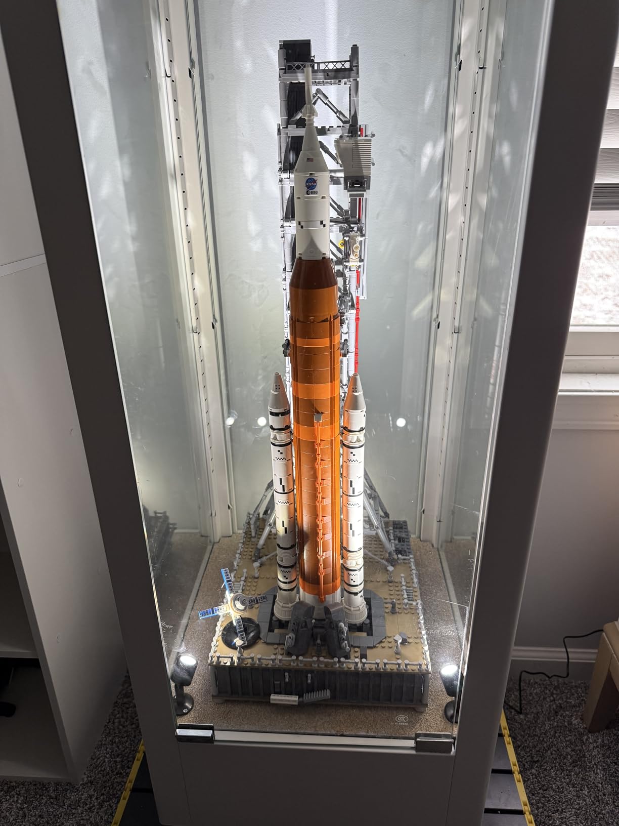 LEGO Icons NASA Artemis Space Launch System - DIY Rocket Model Building Set for Adults, Ages 18+ - Gifts for Birthdays - Unique Bedroom Decoration for Space & NASA Lovers - 10341 customer photo 2