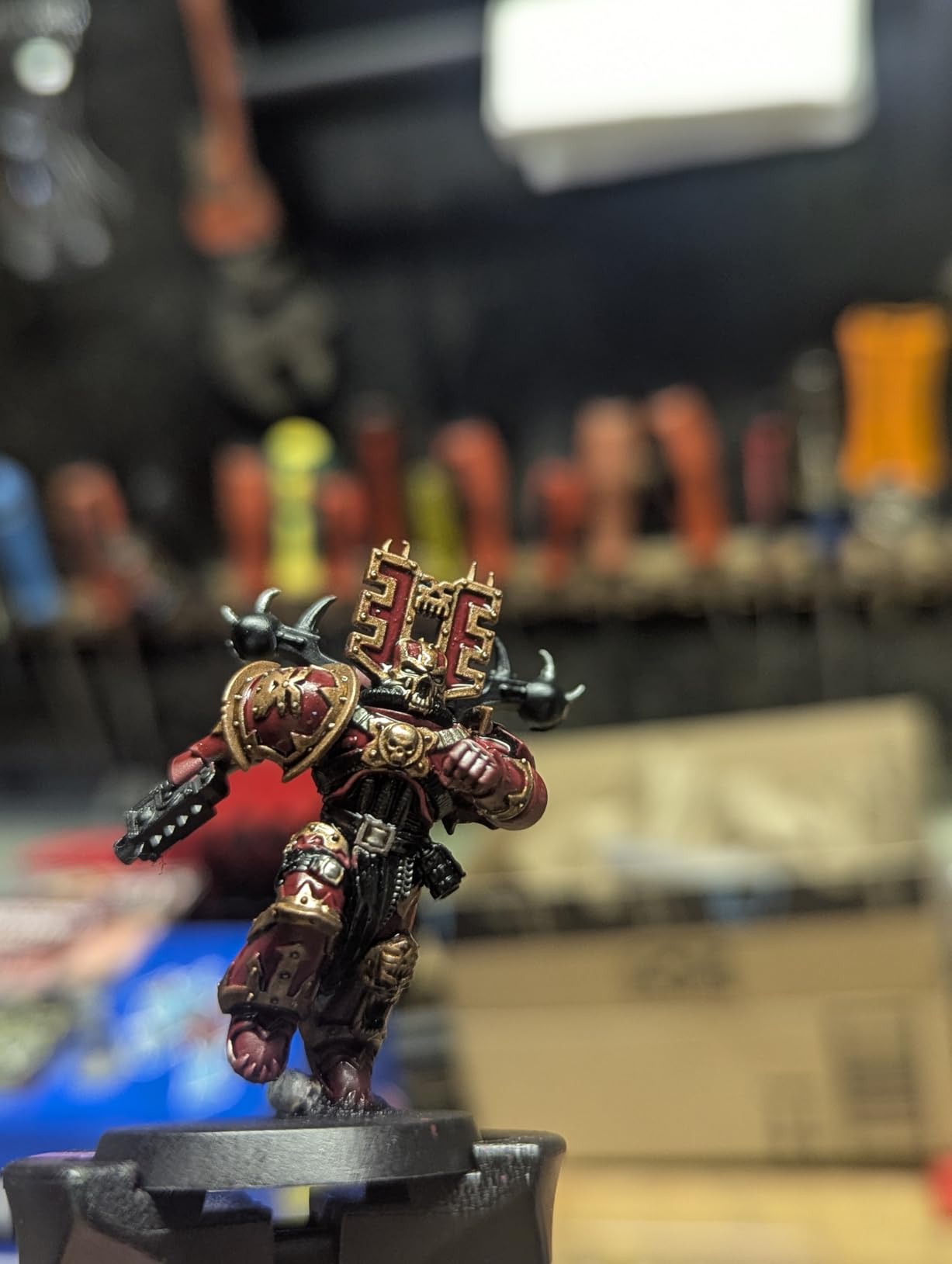 The Army Painter Warpaints Fanatic Mega Set, 50 Paints: 36 acrylic colours, 4 Skin Tones, 3 Metallics, 3 Effects, 4 Washes, 1 Free Paint Station & Brush, For Miniature Painting customer photo 2