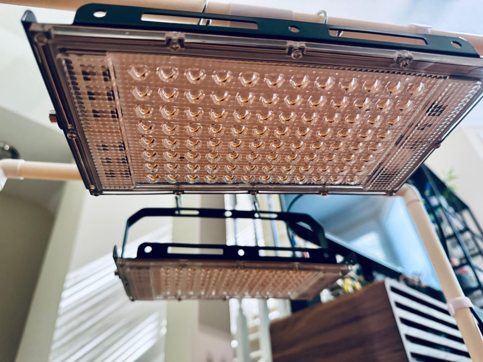 Caydo 2PCS 50W LED UV Screen Printing Light Exposure Unit with Light Stands, Cable Ties, Exposure Unit for Screen Printing and Cyanotypes customer photo 2