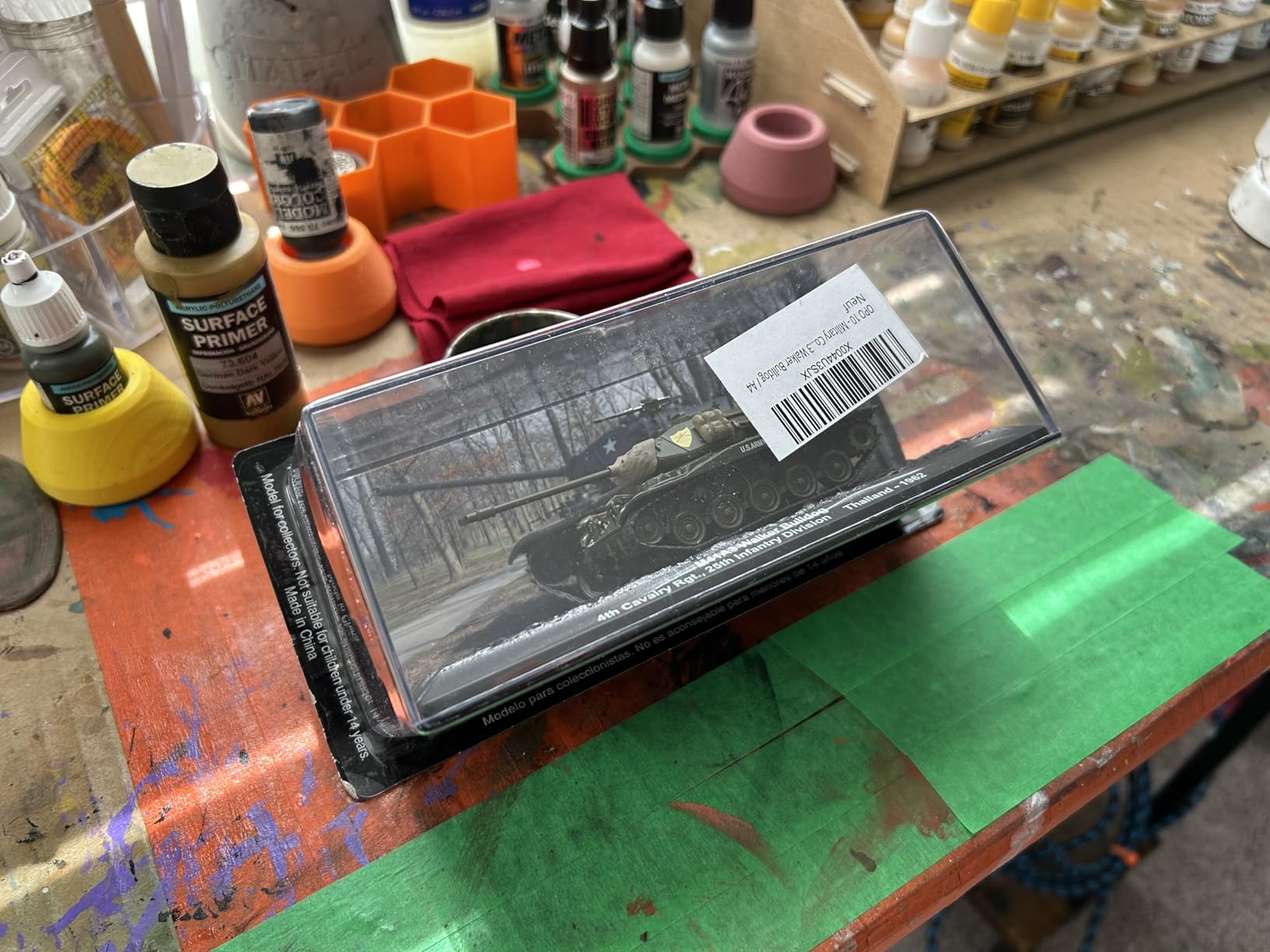 OPO 10 - Military Collector's Tank 1/72 M41A3 Walker Bulldog / A4 customer photo 1