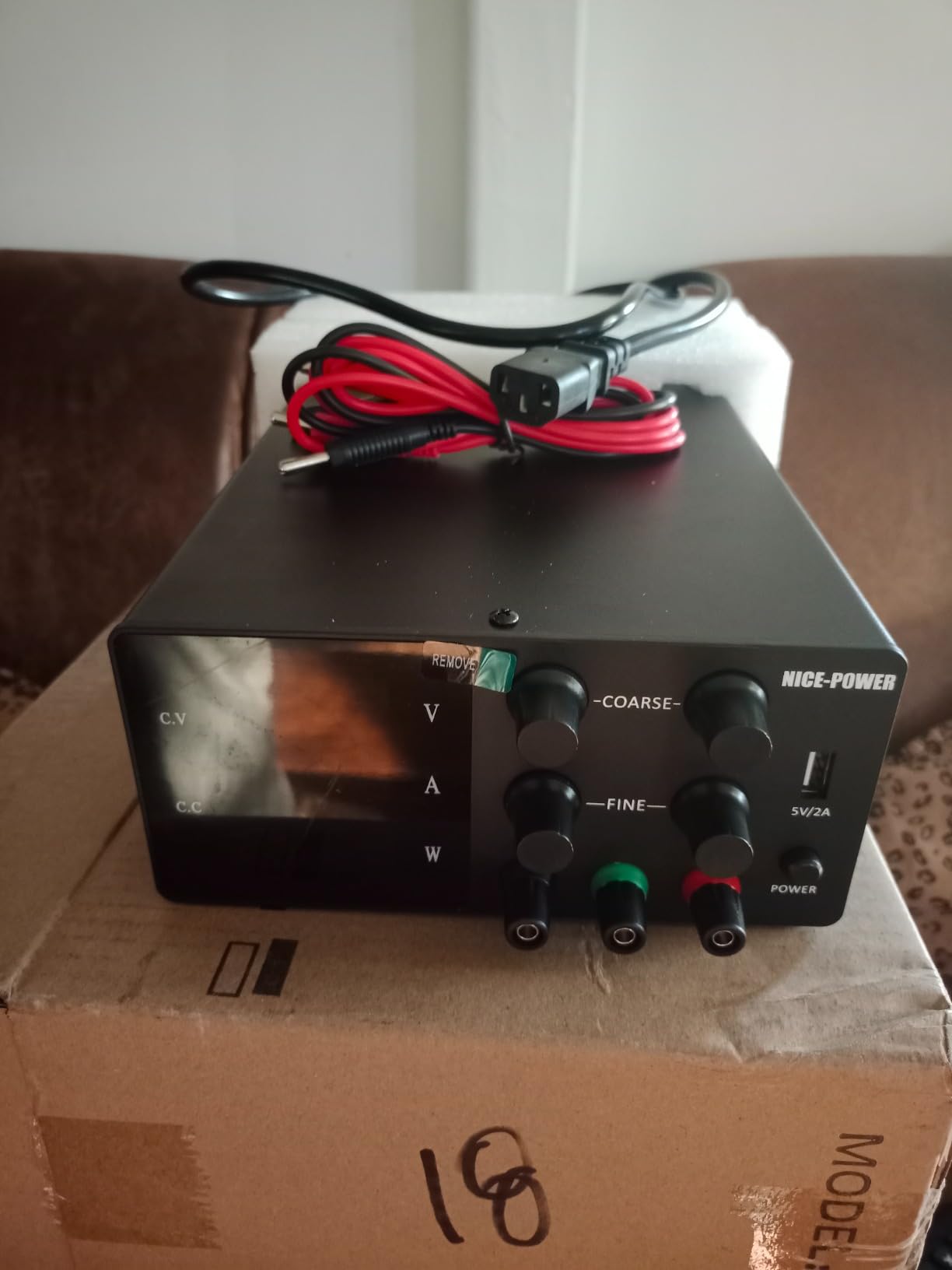 NICE-POWER Variable DC Power Supply 100V 10A 1000W, High Power Benchtop Power Supply with Encoder Adjustable Switching Voltage Regulator, Benchtop Laboratory Power Supply with Built-in Intelligent Fan customer photo 1