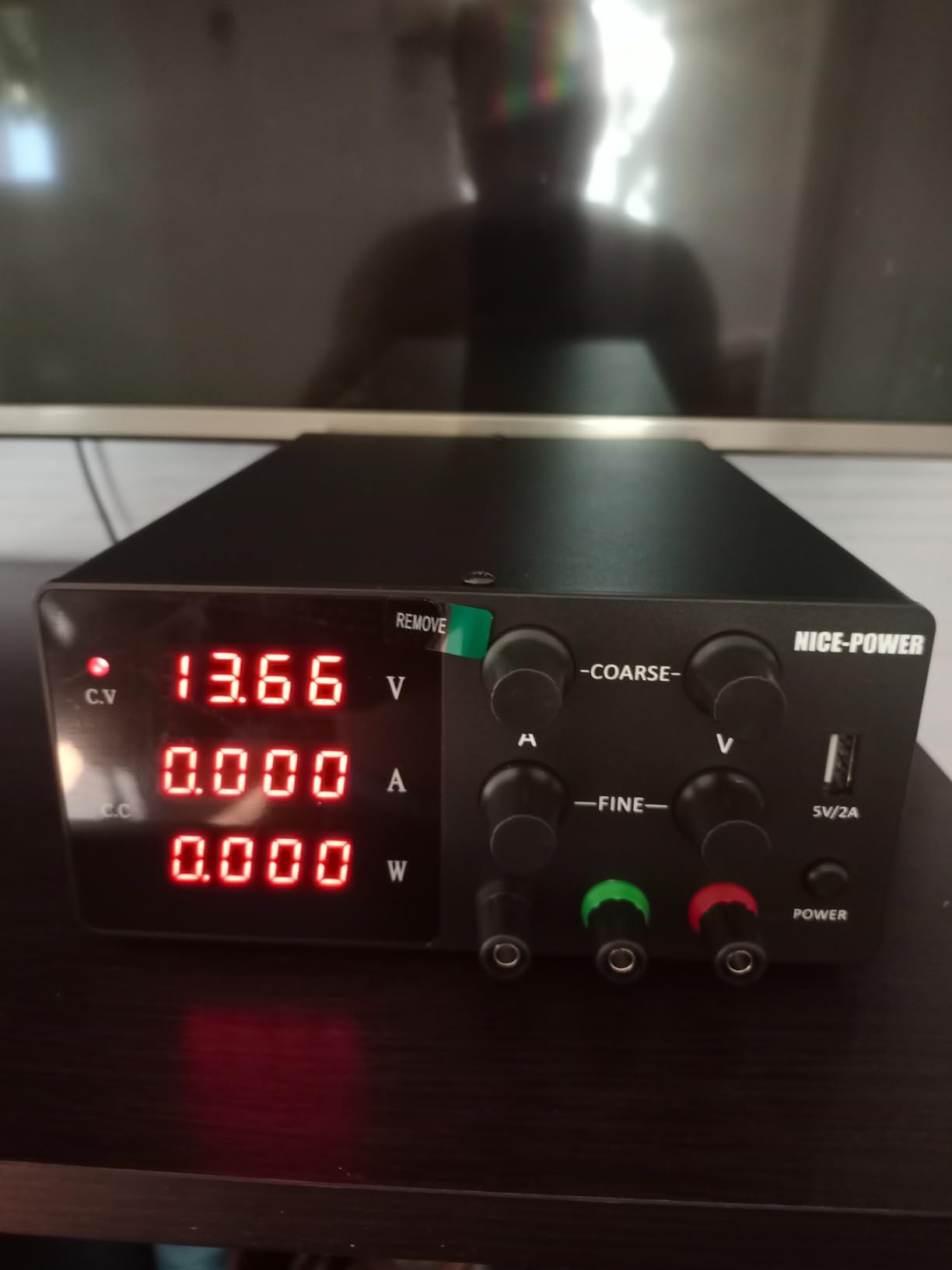 NICE-POWER Variable DC Power Supply 100V 10A 1000W, High Power Benchtop Power Supply with Encoder Adjustable Switching Voltage Regulator, Benchtop Laboratory Power Supply with Built-in Intelligent Fan customer photo 2