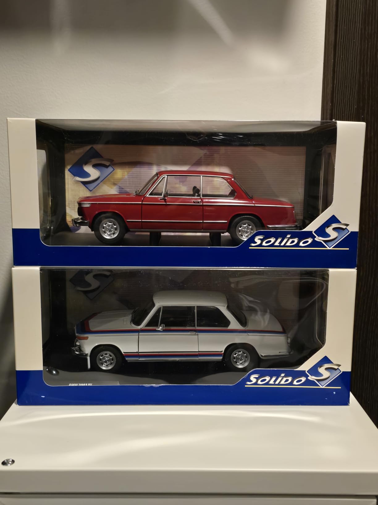 BMW 2002 Tii Turbo Evocation White - 1:18 Diecast Model by Solido - Classic Motorsport-Inspired Collectible customer photo 2