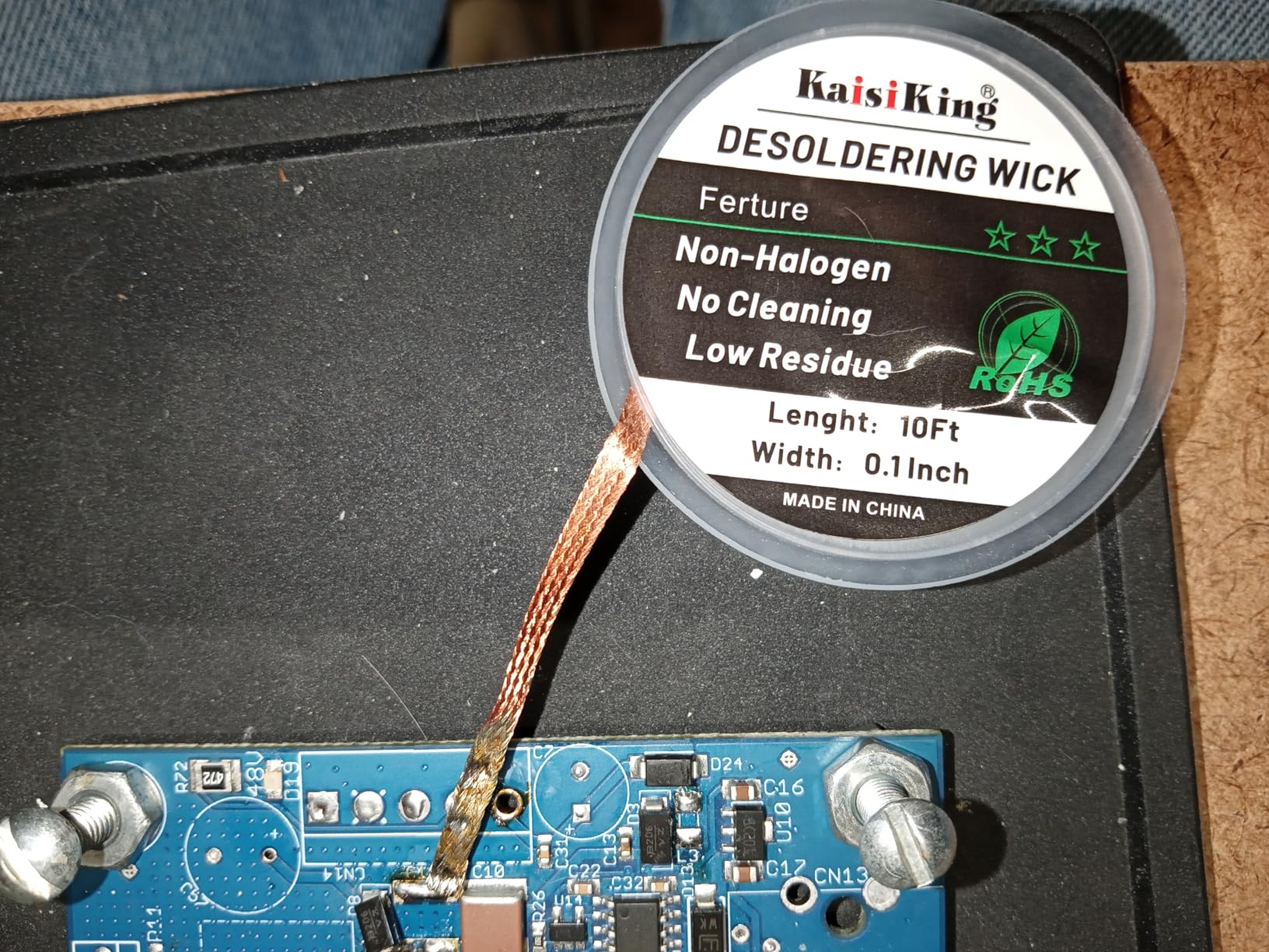 Kaisiking No Clean Soldering Flux Paste,Lead-Free Solder Flux for Electronics Soldering Rosin Flux 10cc customer photo 2