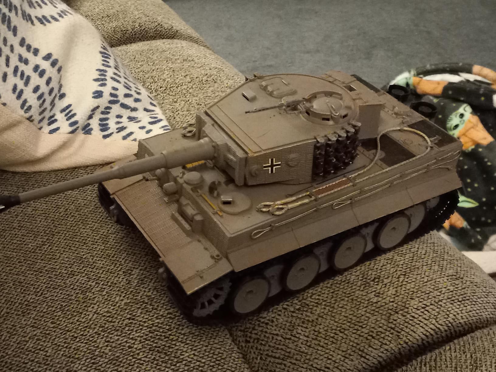 TOUCAN RC HOBBY 1/24 RC Battle Tank Taigen Tiger I Remote Control Infrared Combat Military Tanks customer photo 2